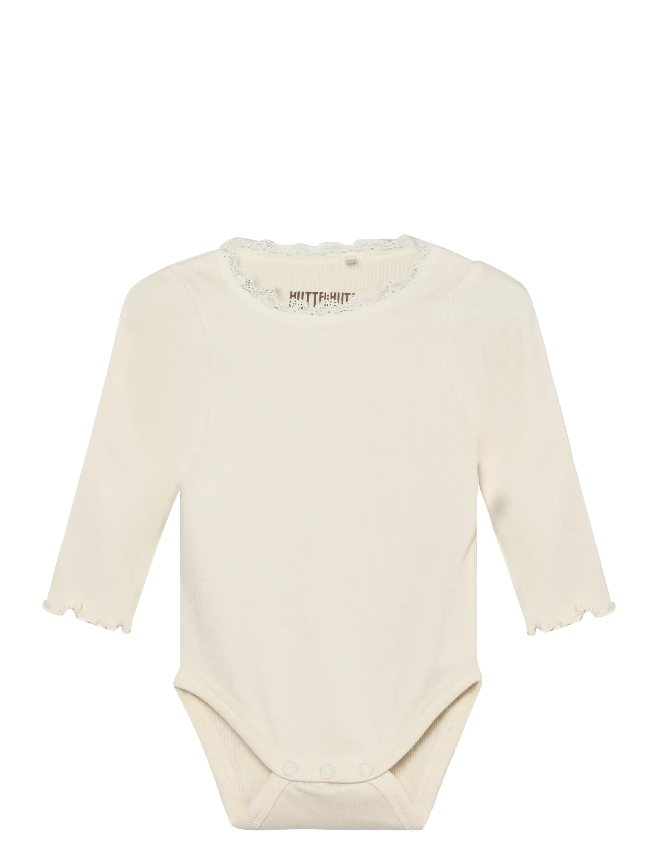 Huttelihut Body LS Rib - Kleidung - ANTIQUE WHITE / cream