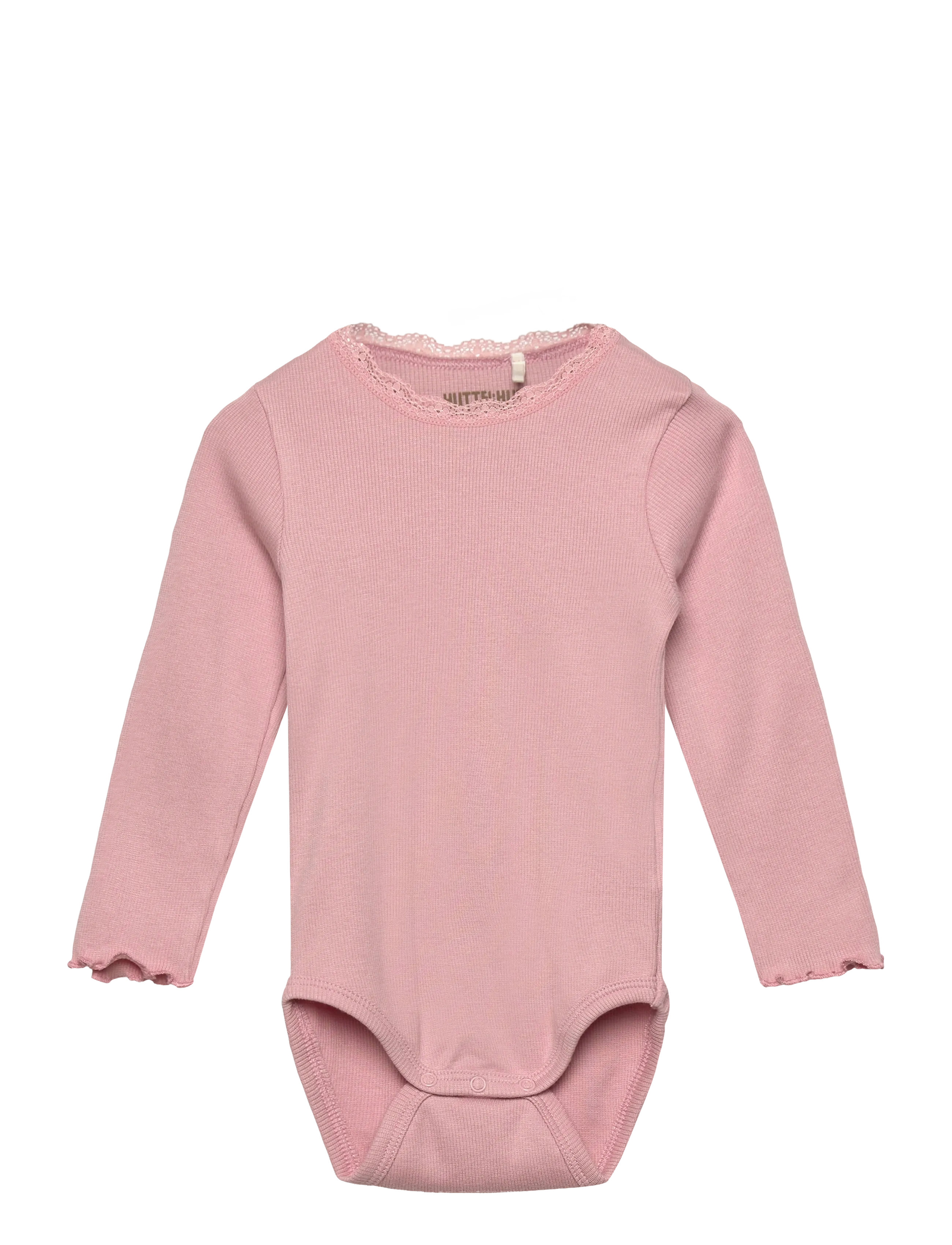 Huttelihut Body LS Rib - Kleidung - PALE MAUVE / pink/rose