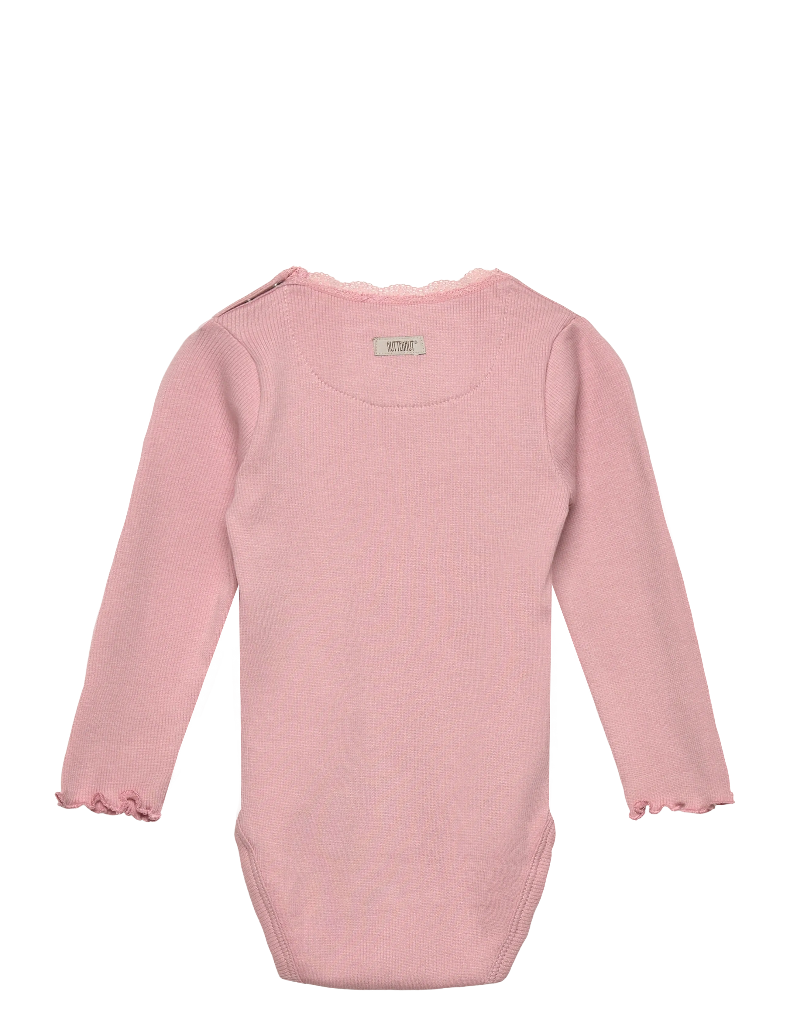 Huttelihut - Body LS Rib - laveste priser - pale mauve - 1