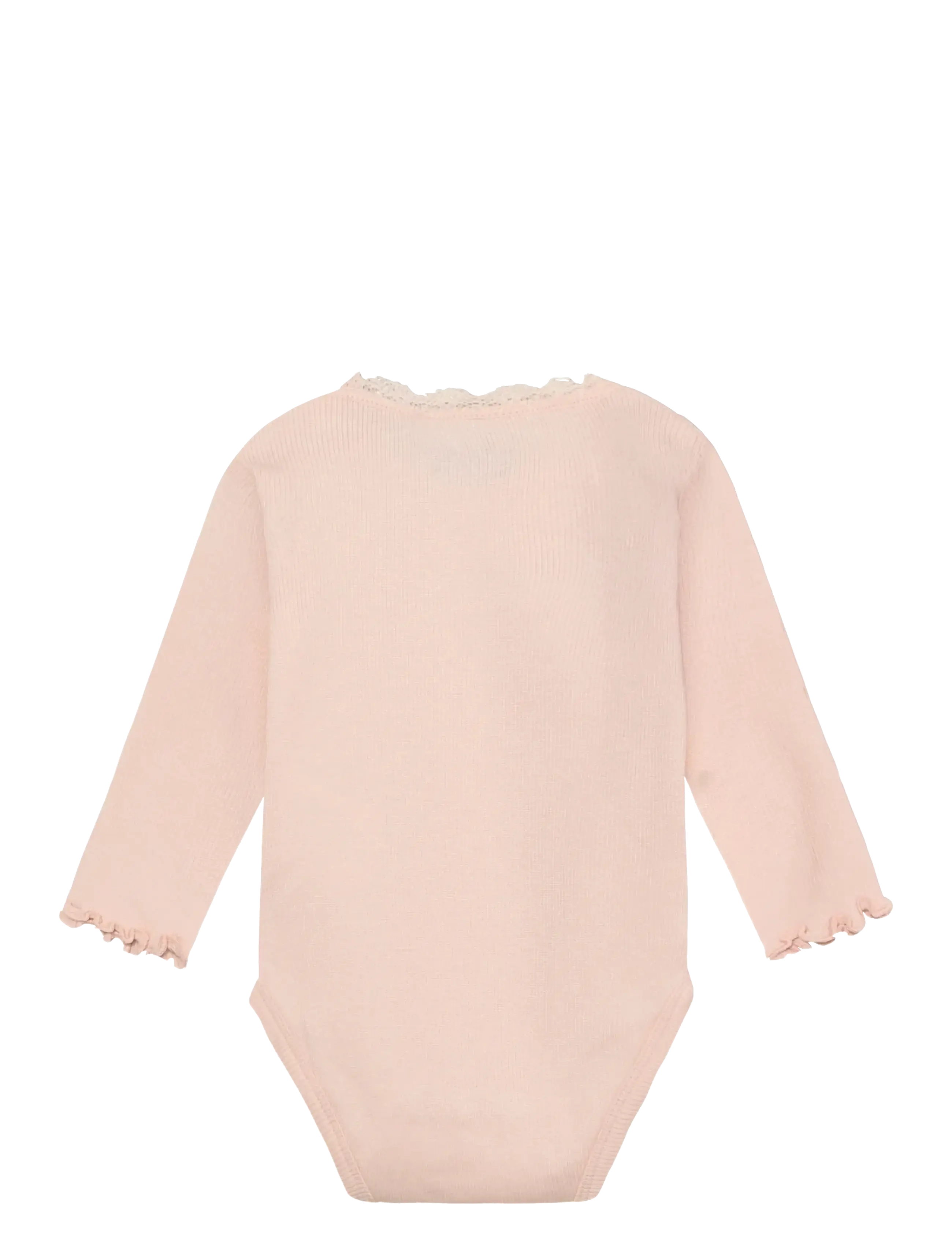 Huttelihut - Body LS Rib - laveste priser - peach blush - 1