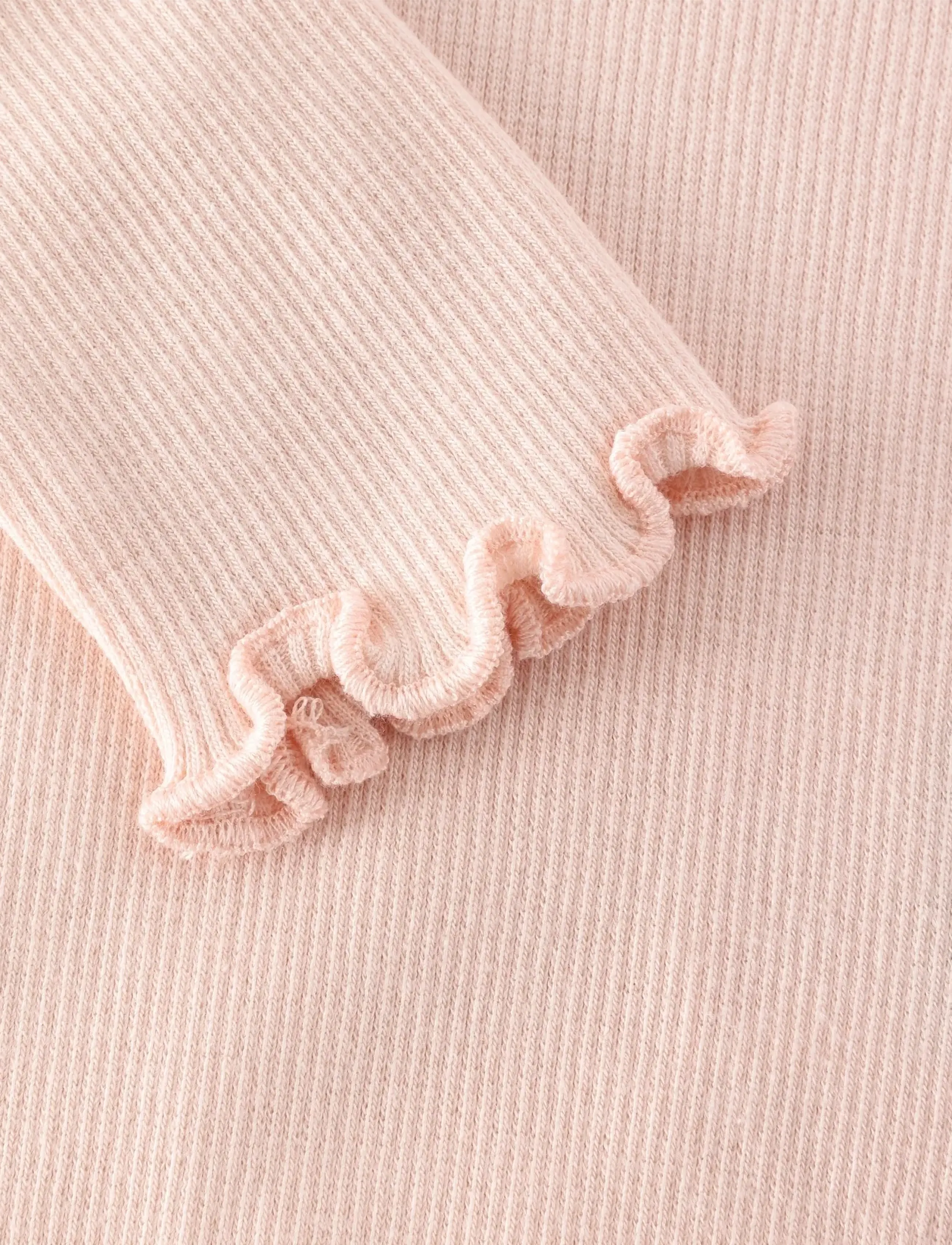 Huttelihut - Body LS Rib - laveste priser - peach blush - 2