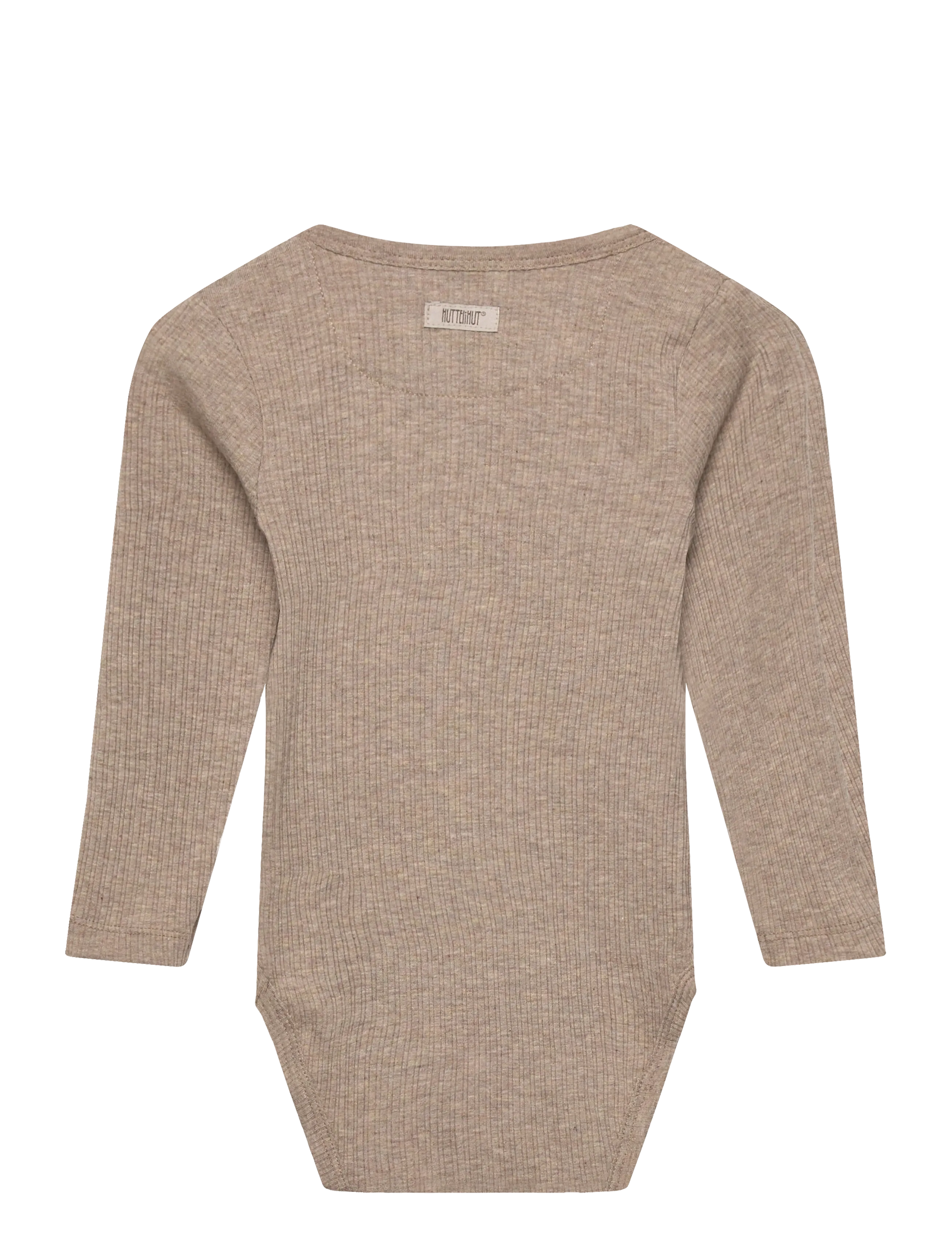 Huttelihut - Body LS Rib - long-sleeved - white pepper melange - 1
