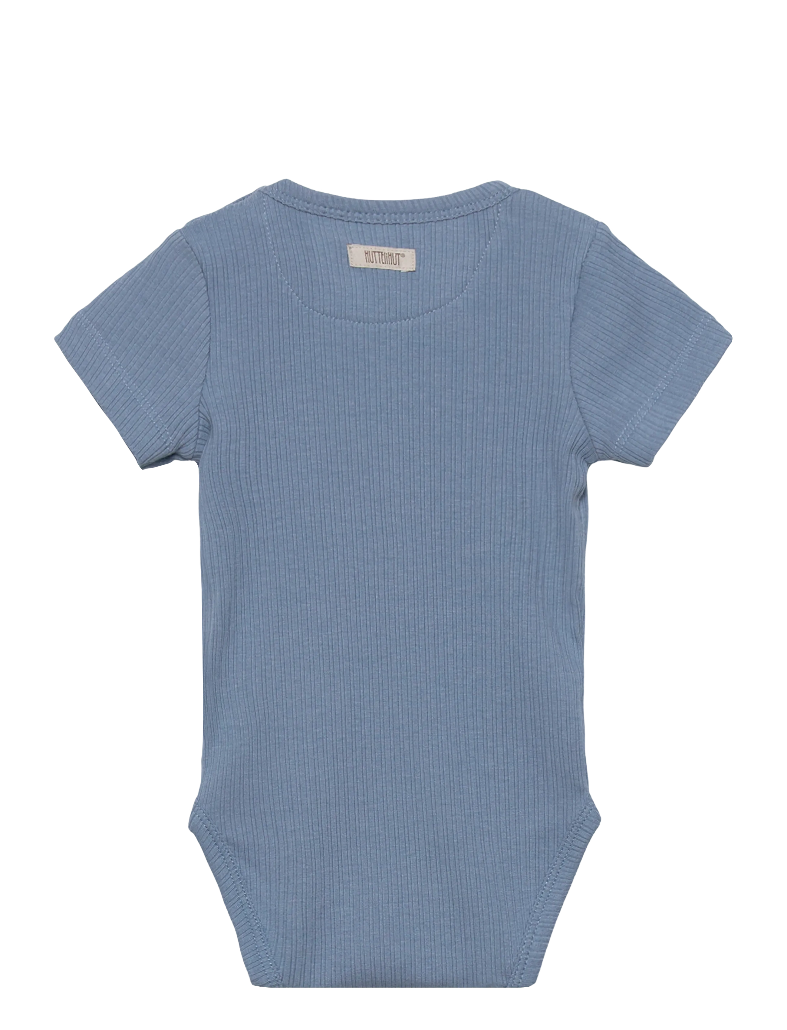 Huttelihut - Body SS Rib - lühikeste varrukatega - windward blue - 1