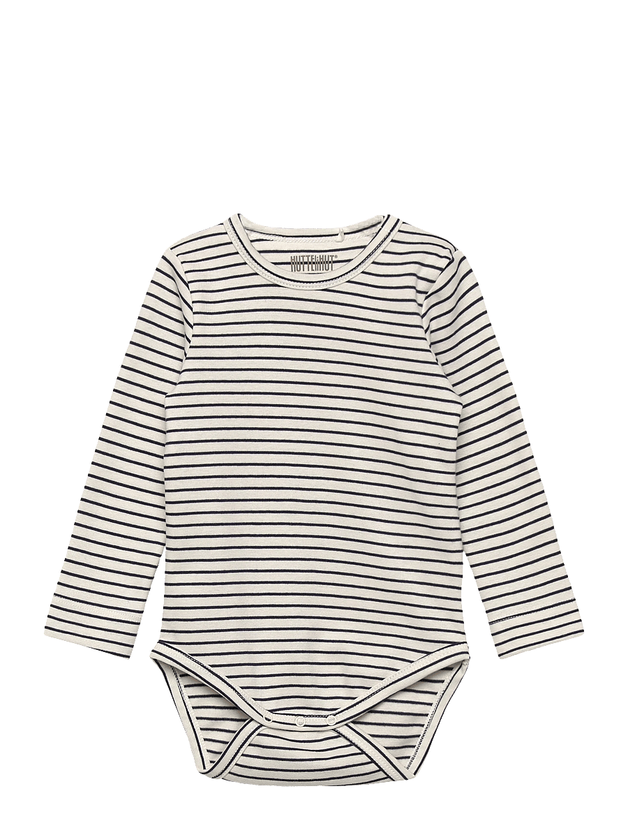 Huttelihut - Body LS YD Stripe - bodies à manches longues - navy blazer - 0
