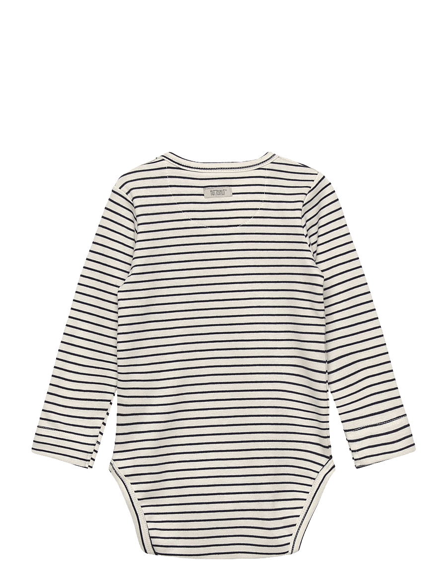 Huttelihut - Body LS YD Stripe - bodies à manches longues - navy blazer - 1