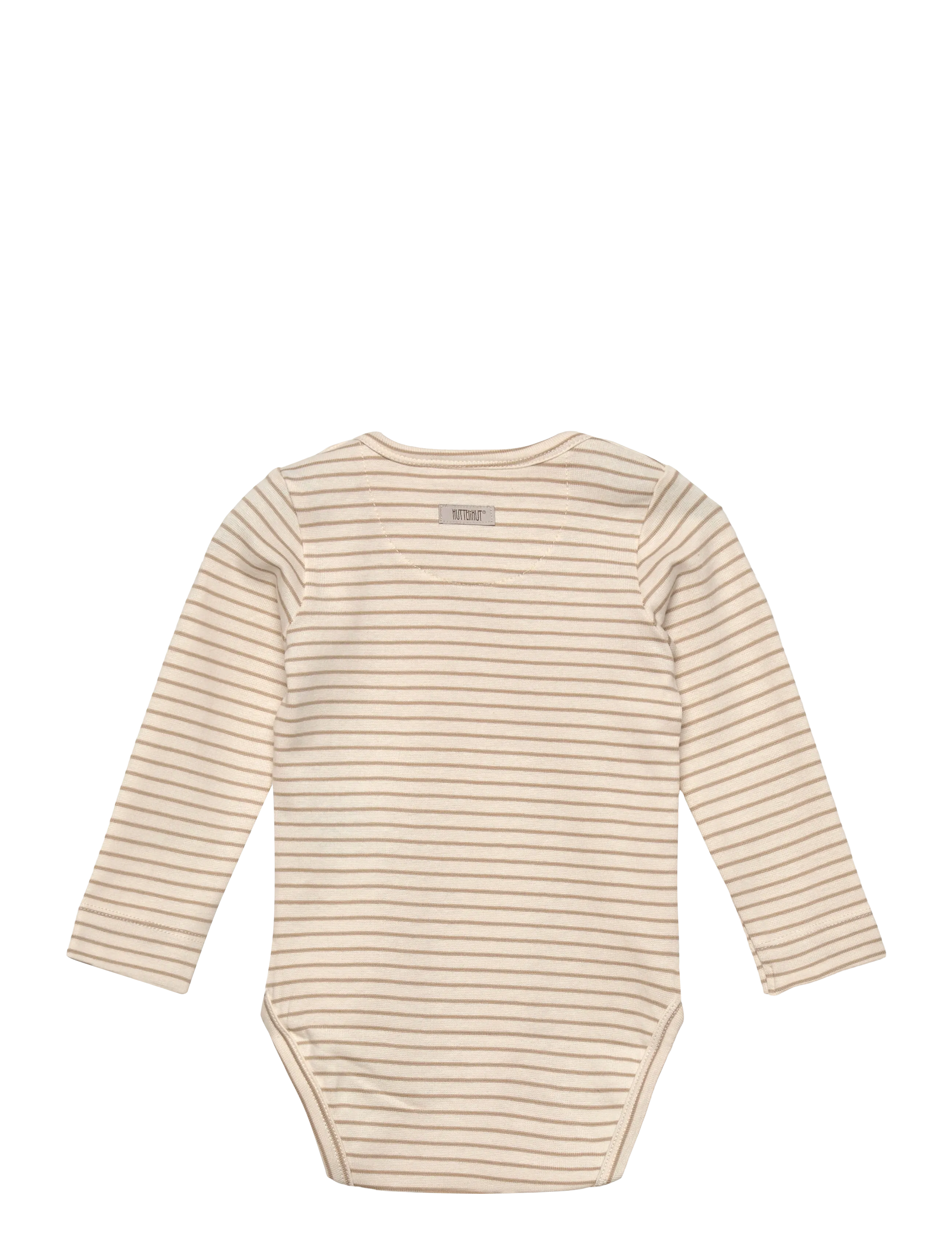 Huttelihut - Body LS YD Stripe - pikkade varrukatega bodid - white pepper - 1