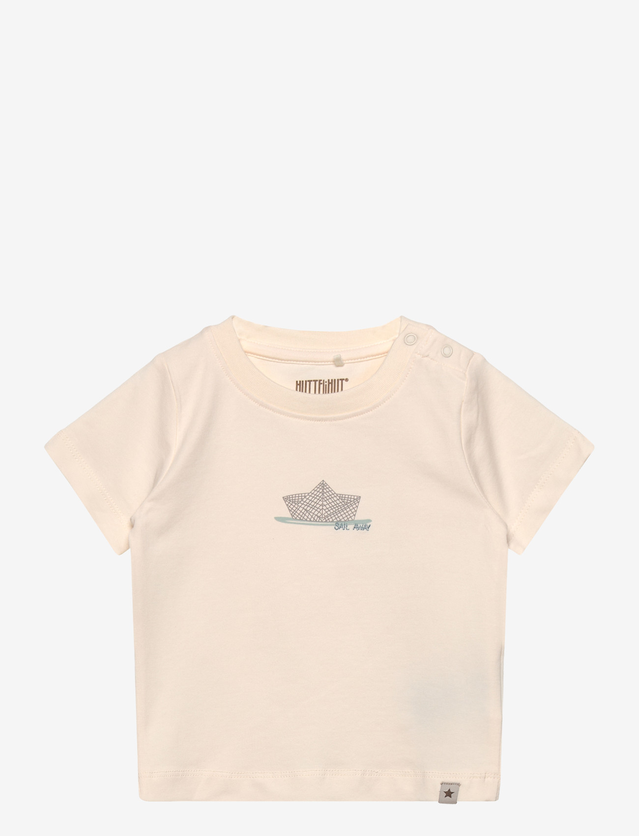 Huttelihut - T-shirt SS - short-sleeved t-shirts - antique white - 0