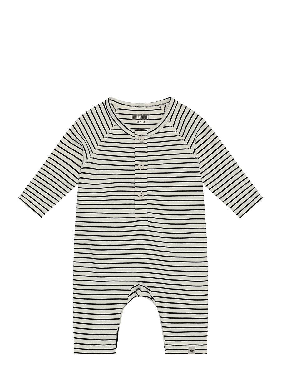 Huttelihut - Romper LS YD stripe - short-sleeved - navy blazer - 0