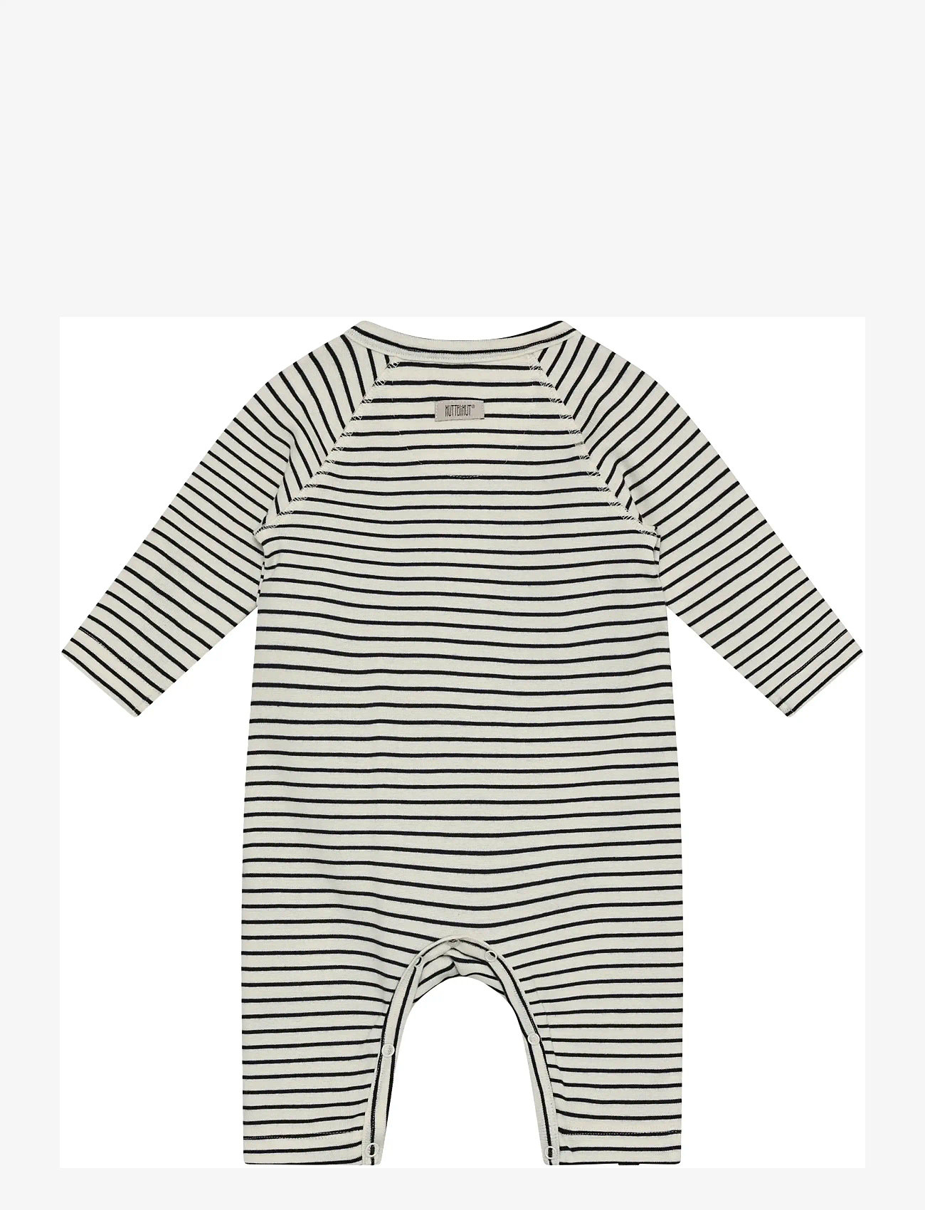 Huttelihut - Romper LS YD stripe - kortærmede t-shirts - navy blazer - 1