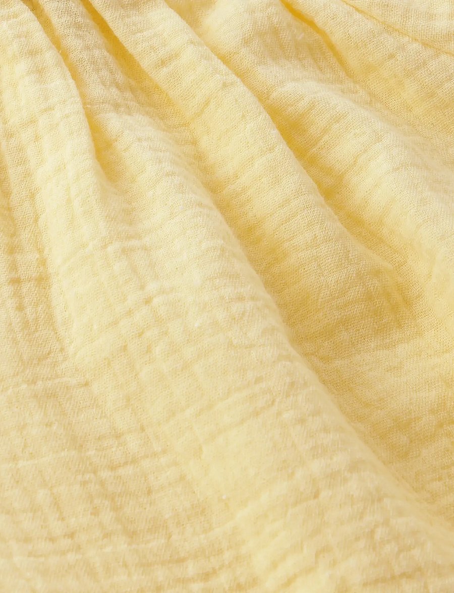 Huttelihut - Romper SS Muslin - kurzärmelig - double cream - 2