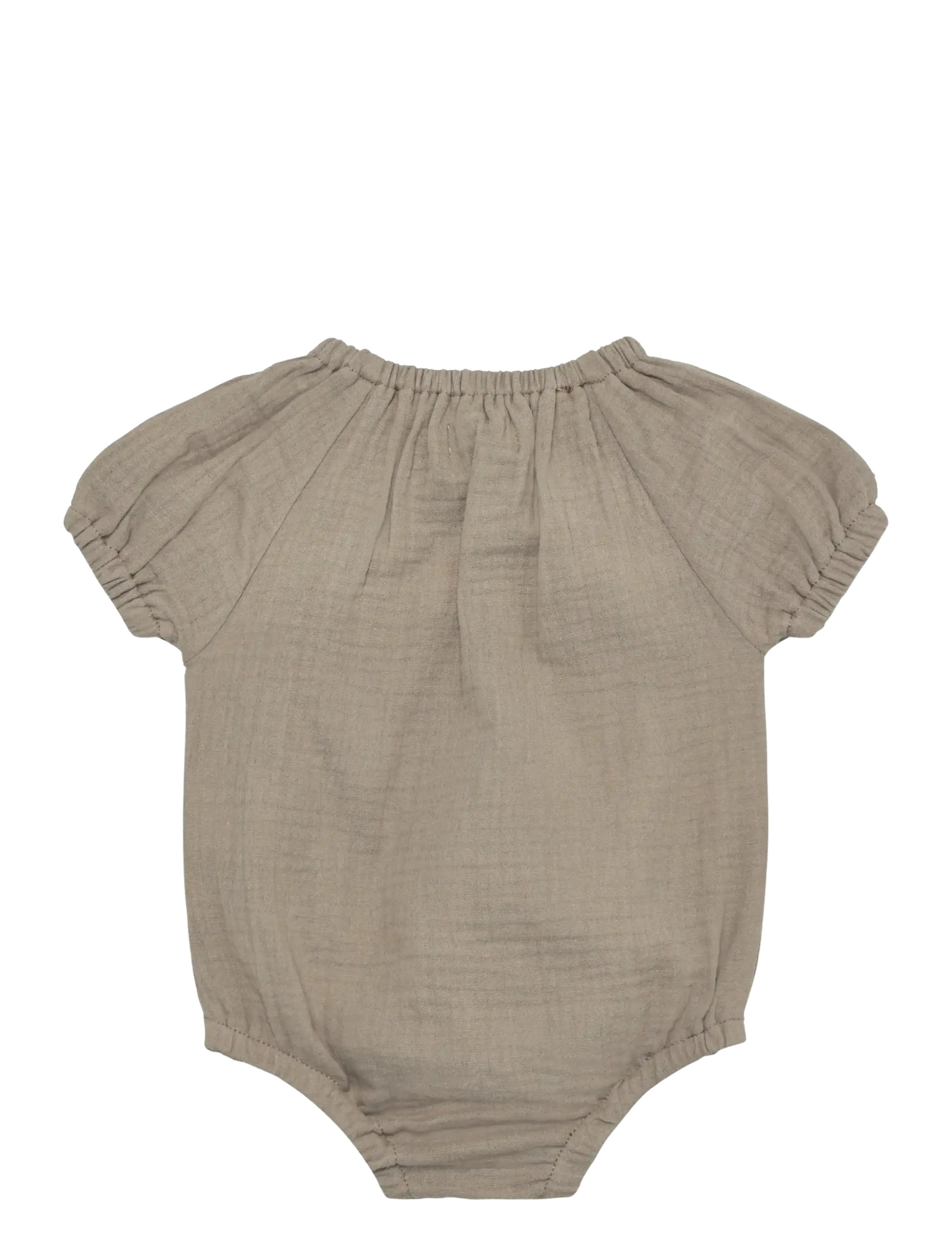 Huttelihut - Romper SS Muslin - sommarfynd - moon rock - 1