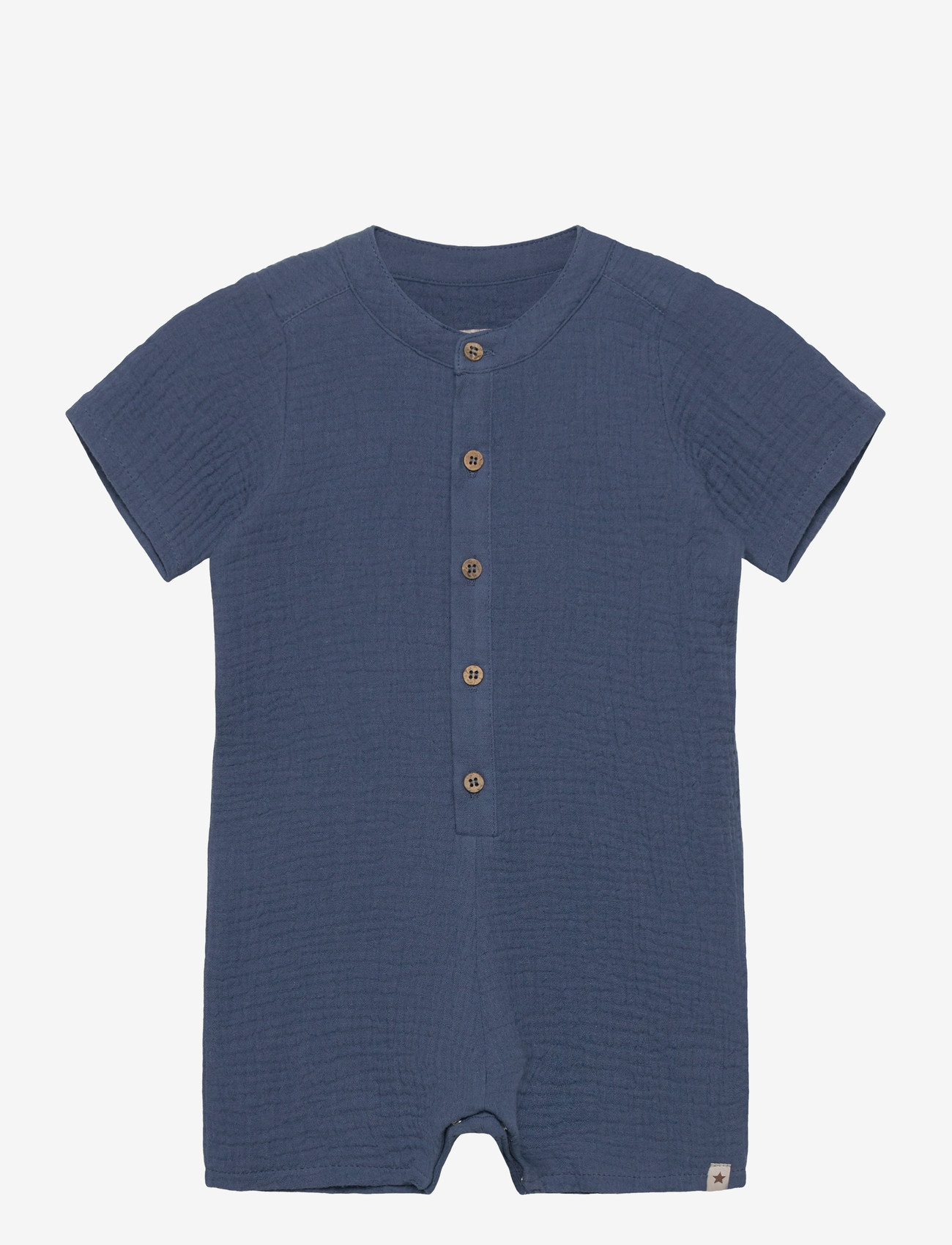 Huttelihut - Playsuit SS Muslin - laveste priser - bering sea - 0