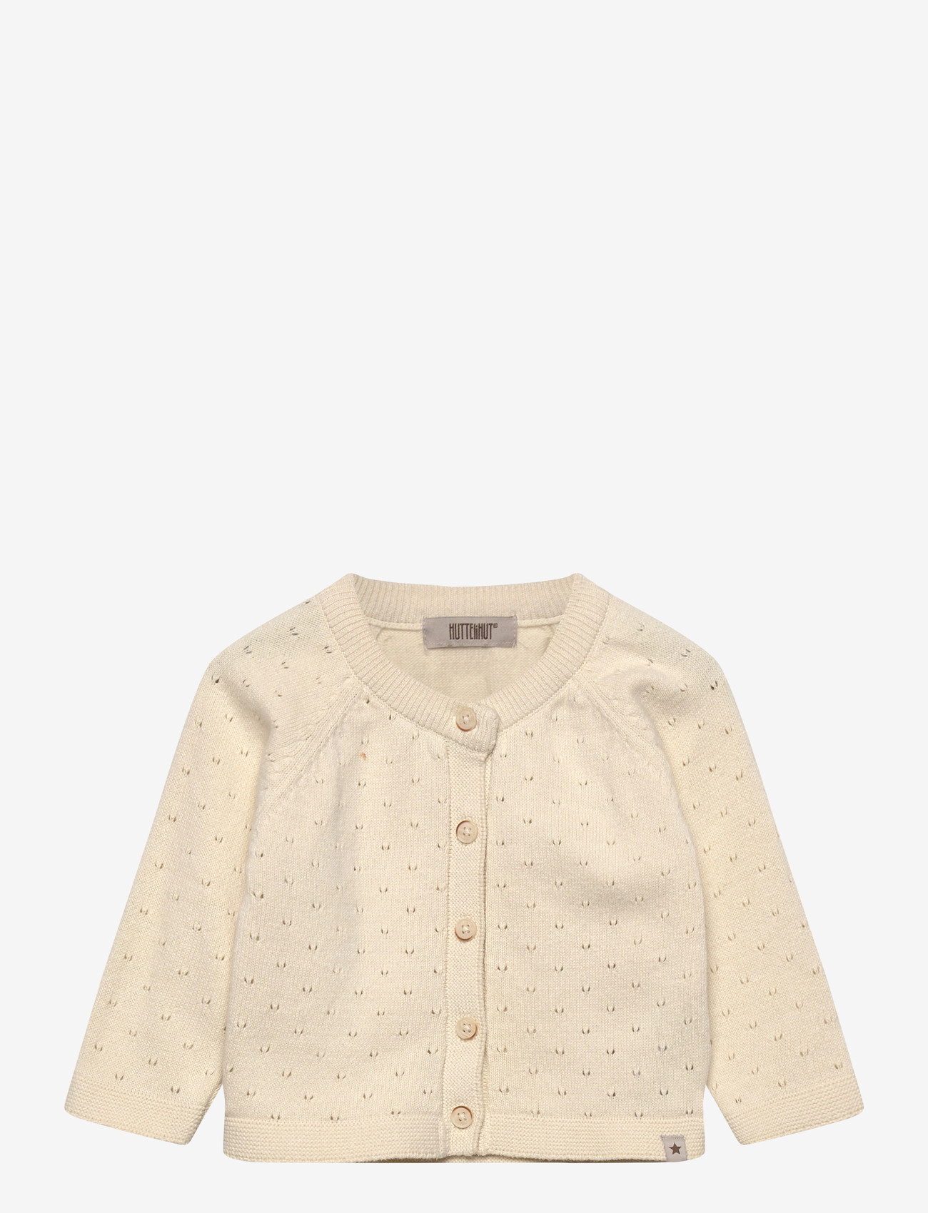 Huttelihut - Cardigan Knit - koftor - antique white - 0