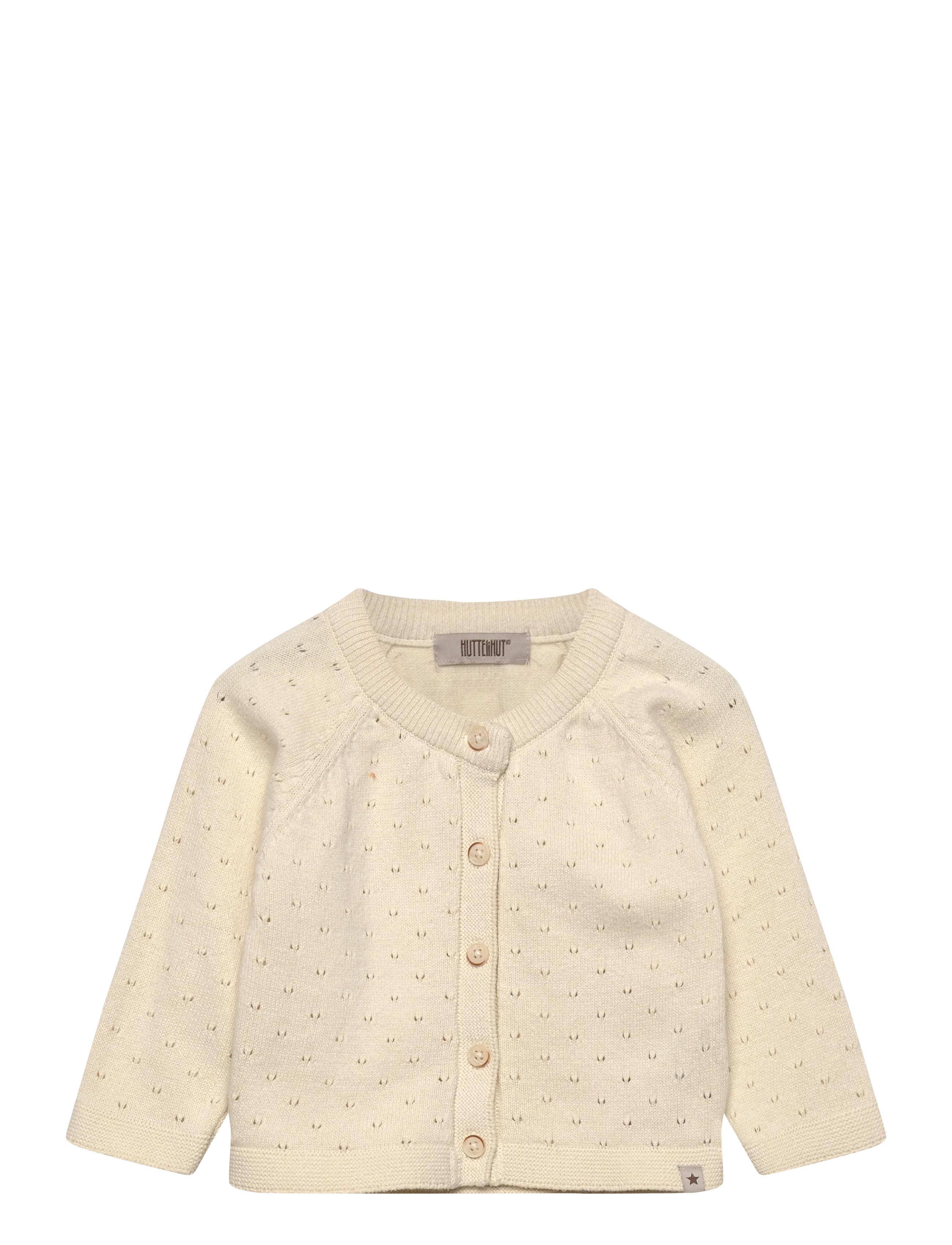 Huttelihut Cardigan Knit - Huttelihut - ANTIQUE WHITE / beige