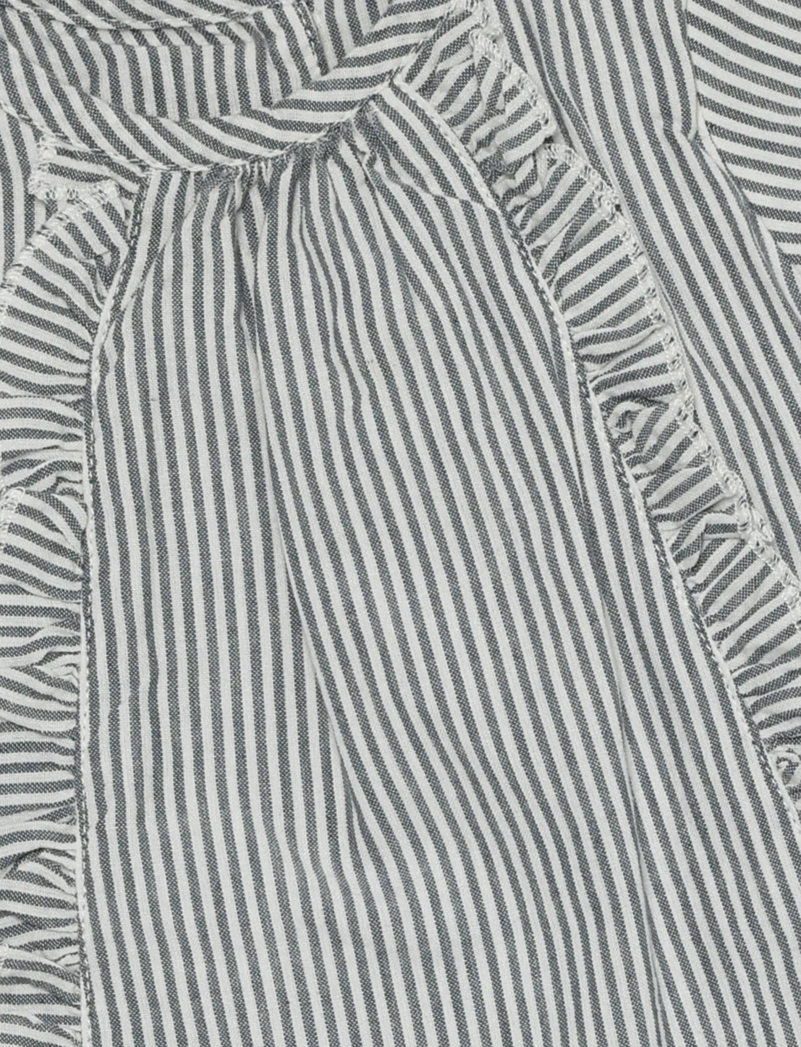 Huttelihut - Dress SS YD Stripe - stutterma barnakjólar - bering sea - 3