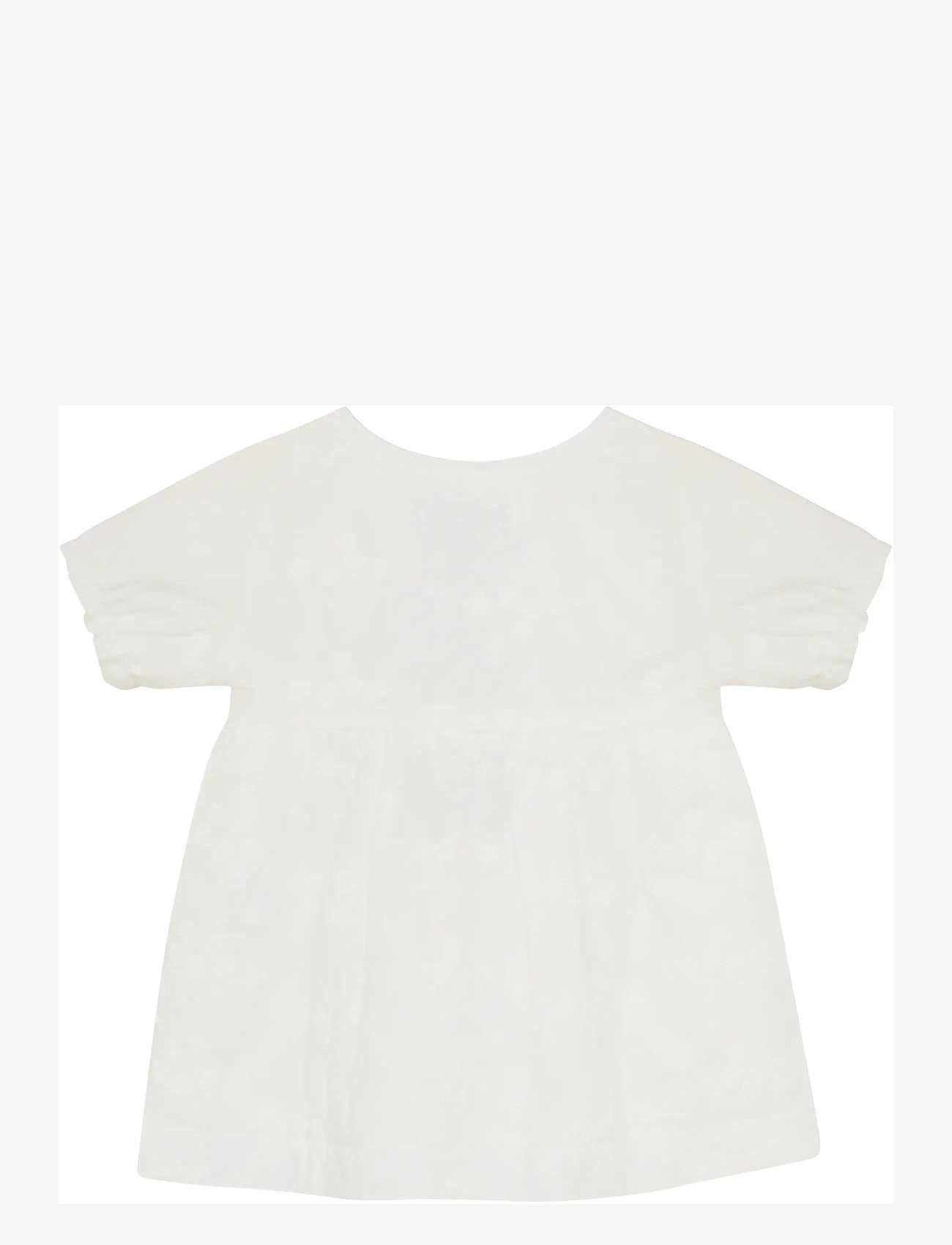 Huttelihut - Dress SS Embroidery - kurzärmelige babykleider - antique white - 1