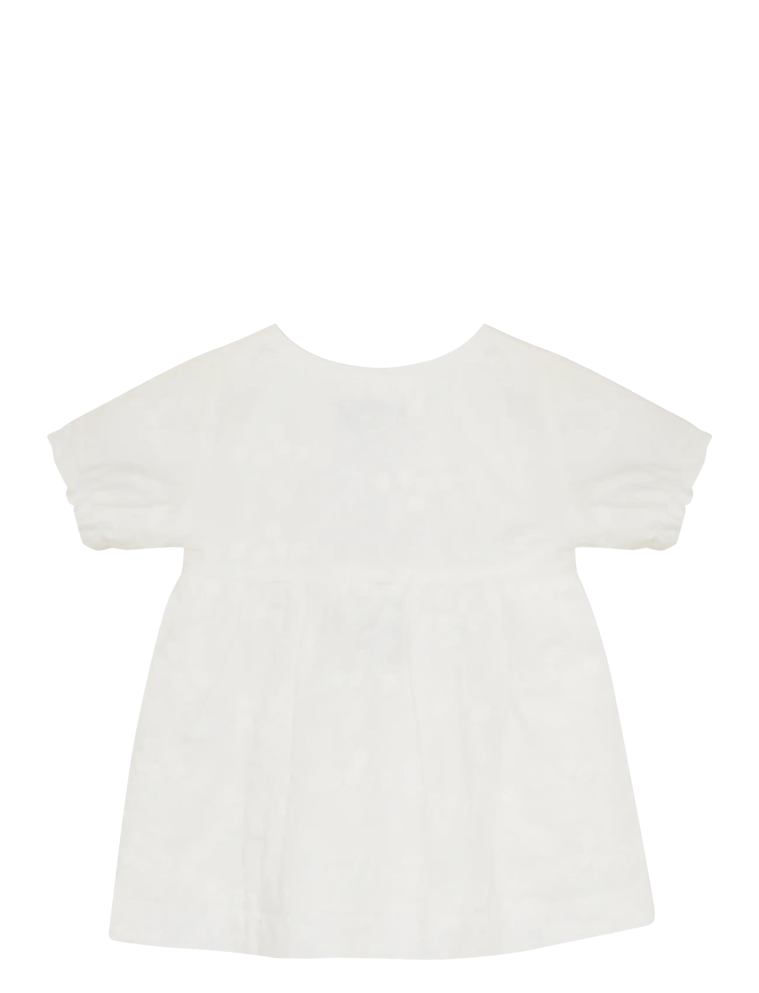 Huttelihut - Dress SS Embroidery - kurzärmelige babykleider - antique white - 1