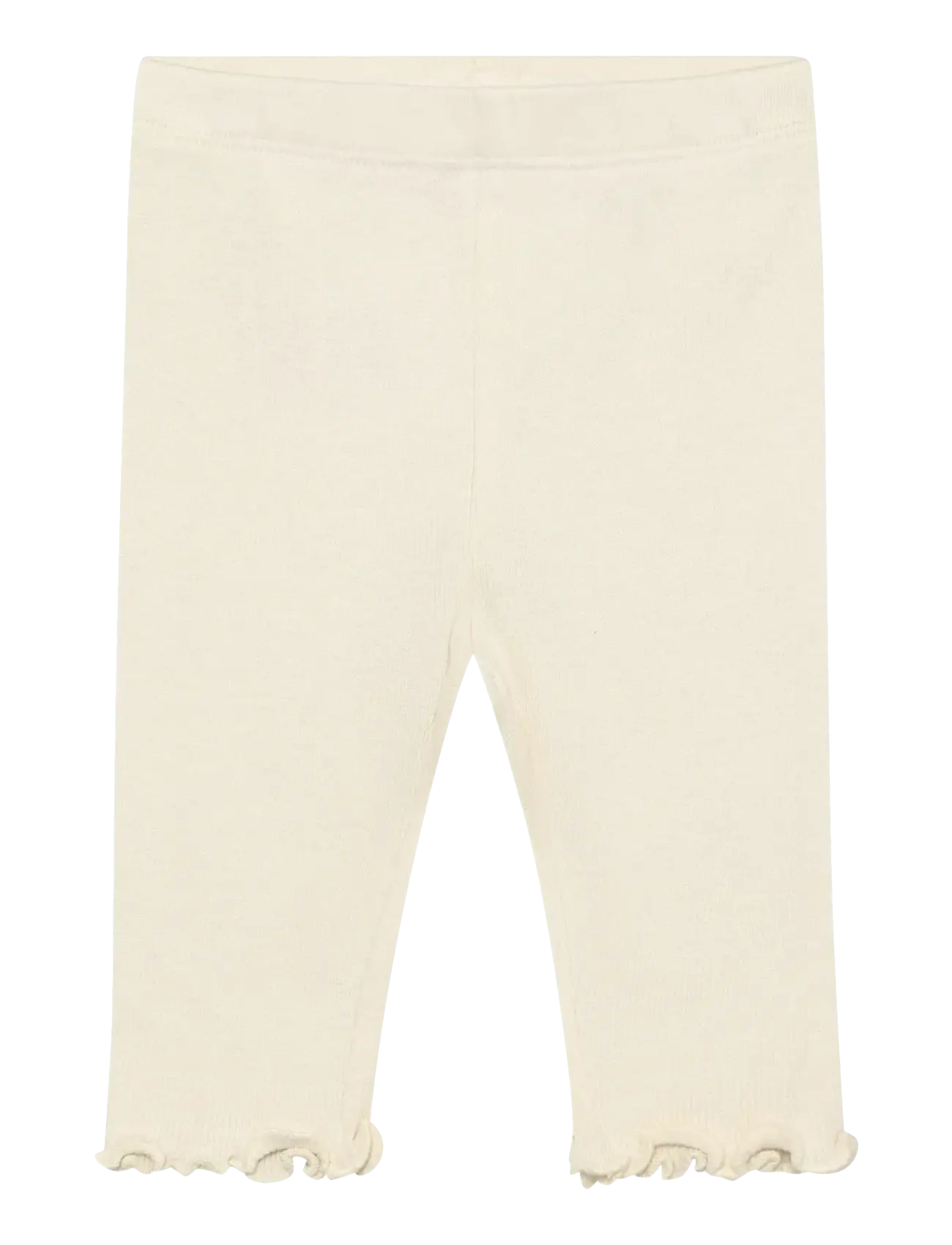 Huttelihut Leggings Rib - Baby 44-92 - ANTIQUE WHITE / cream