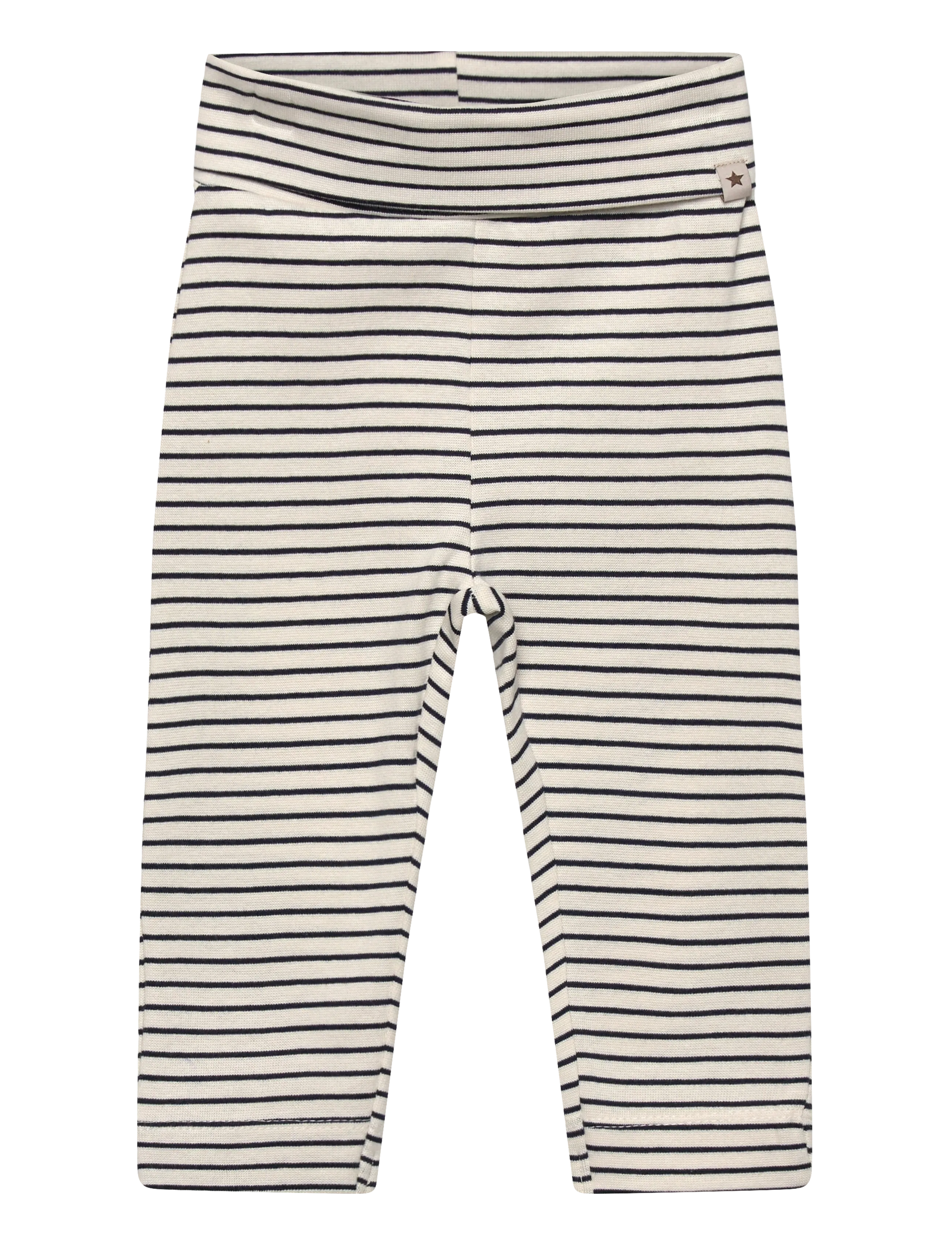Huttelihut Pants YD Stripe - Leggings - NAVY BLAZER / cream