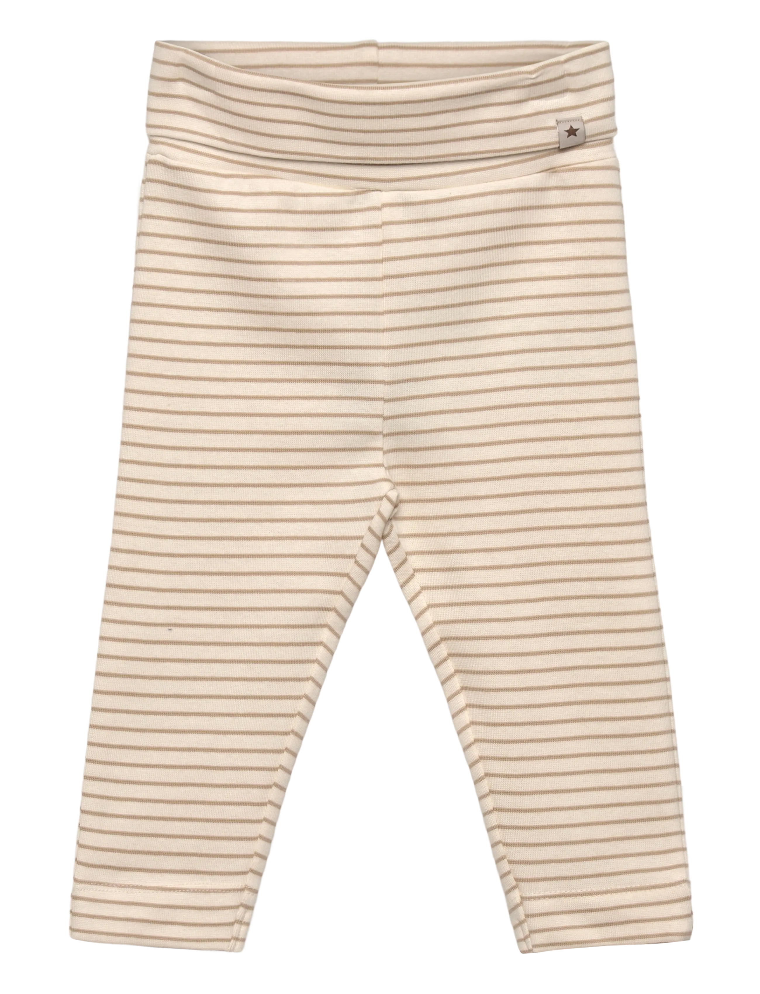 Huttelihut Pants Yd Stripe, 80, Unterteile, Creme - Leggings, Kinder