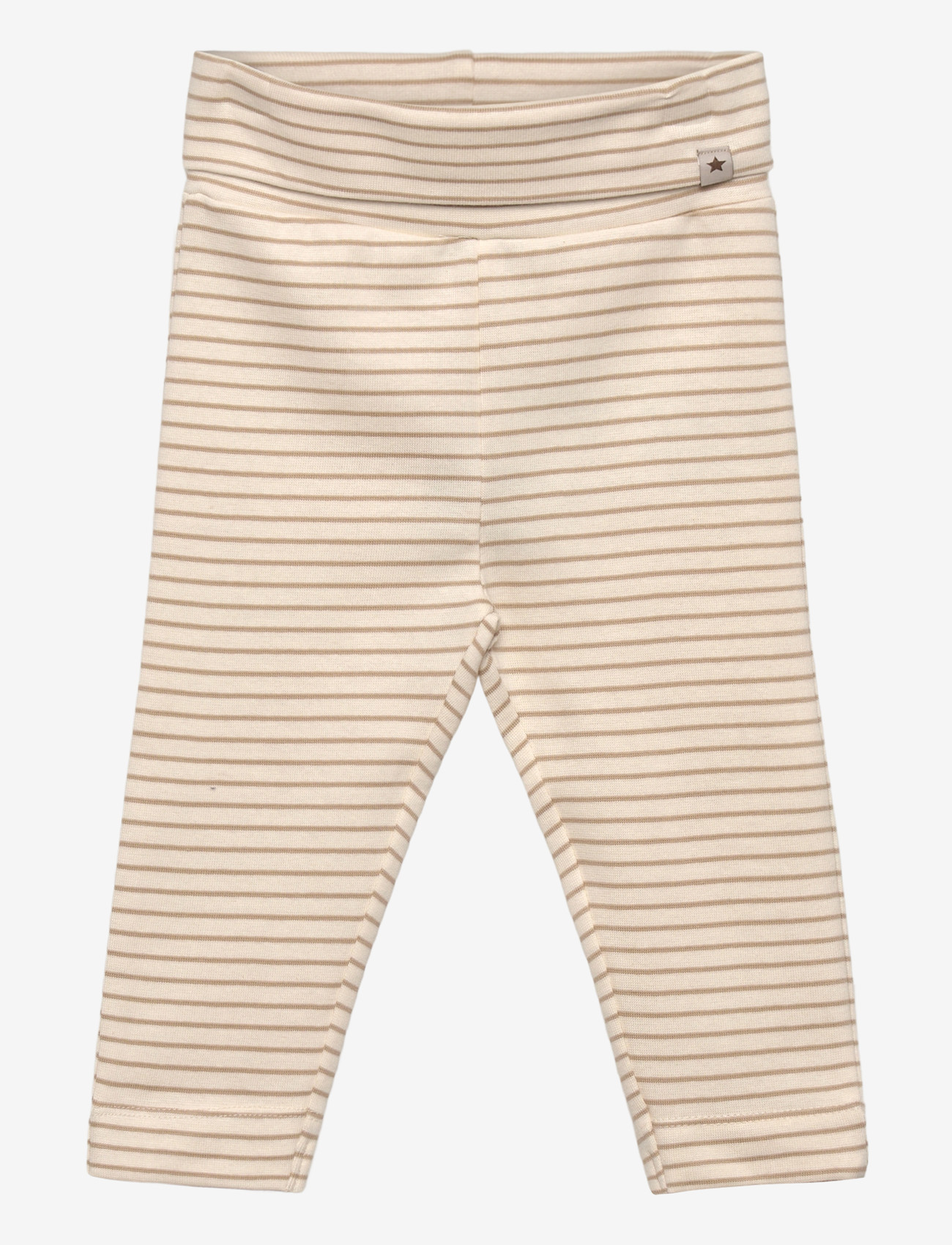 Huttelihut - Pants YD Stripe - leggings - white pepper - 0