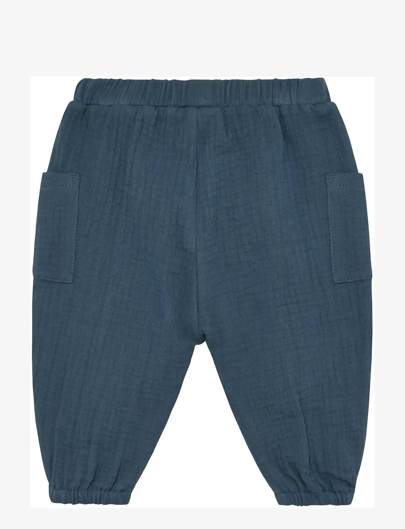 Huttelihut - Pants Muslin - baby trousers - bering sea - 1