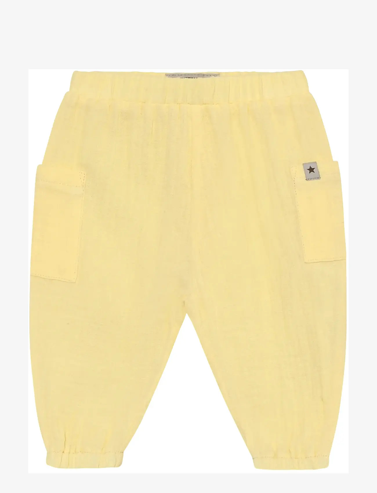Huttelihut - Pants Muslin - babybukser - double cream - 0