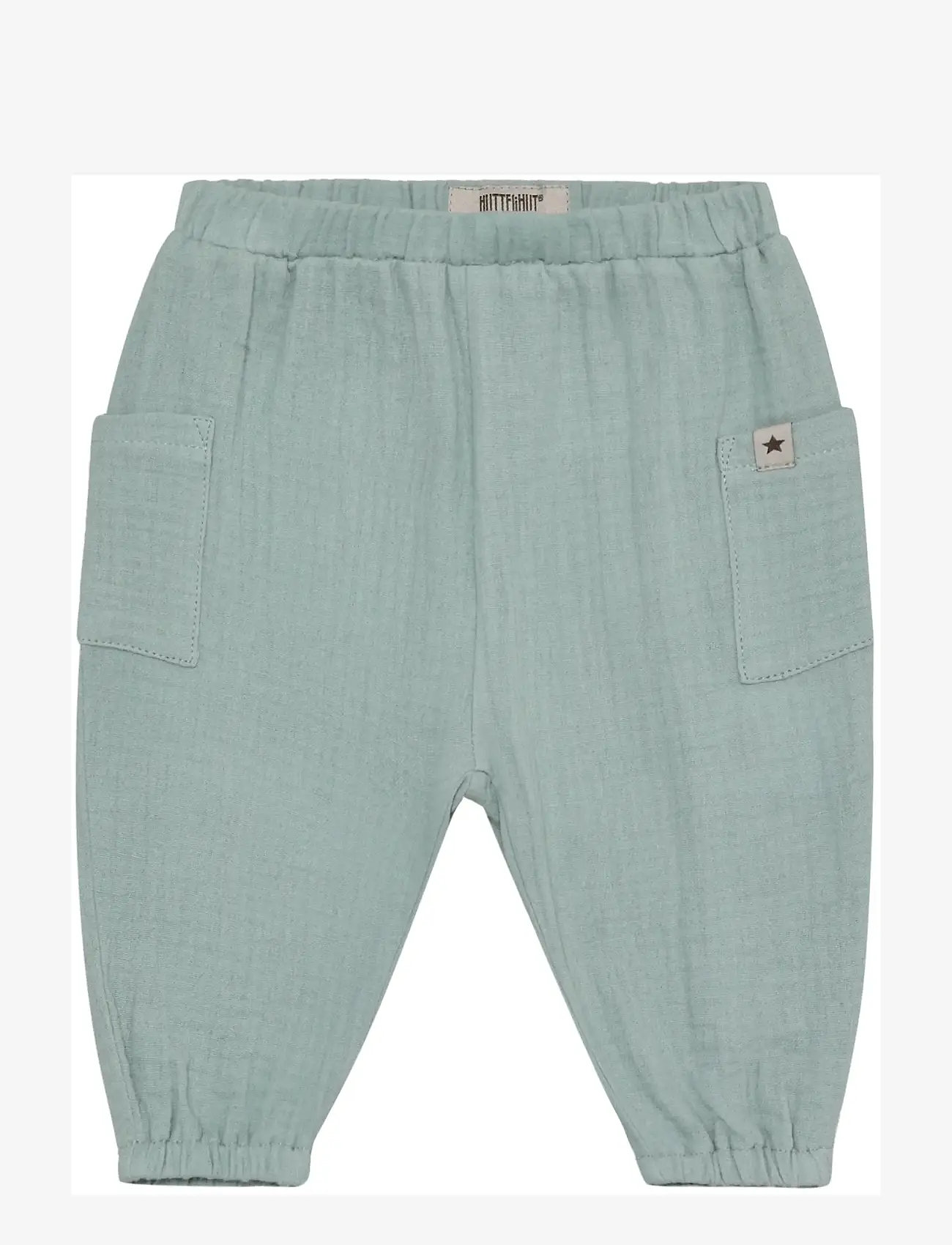 Huttelihut - Pants Muslin - babybukser - gray mist - 0