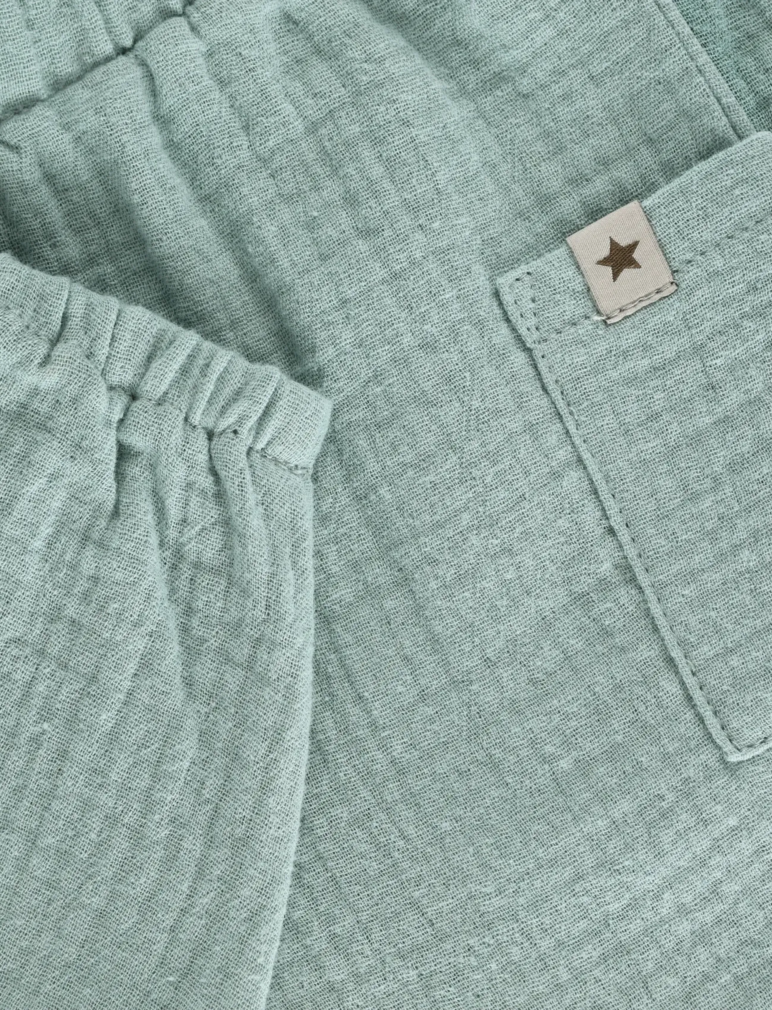 Huttelihut - Pants Muslin - byxor - gray mist - 2