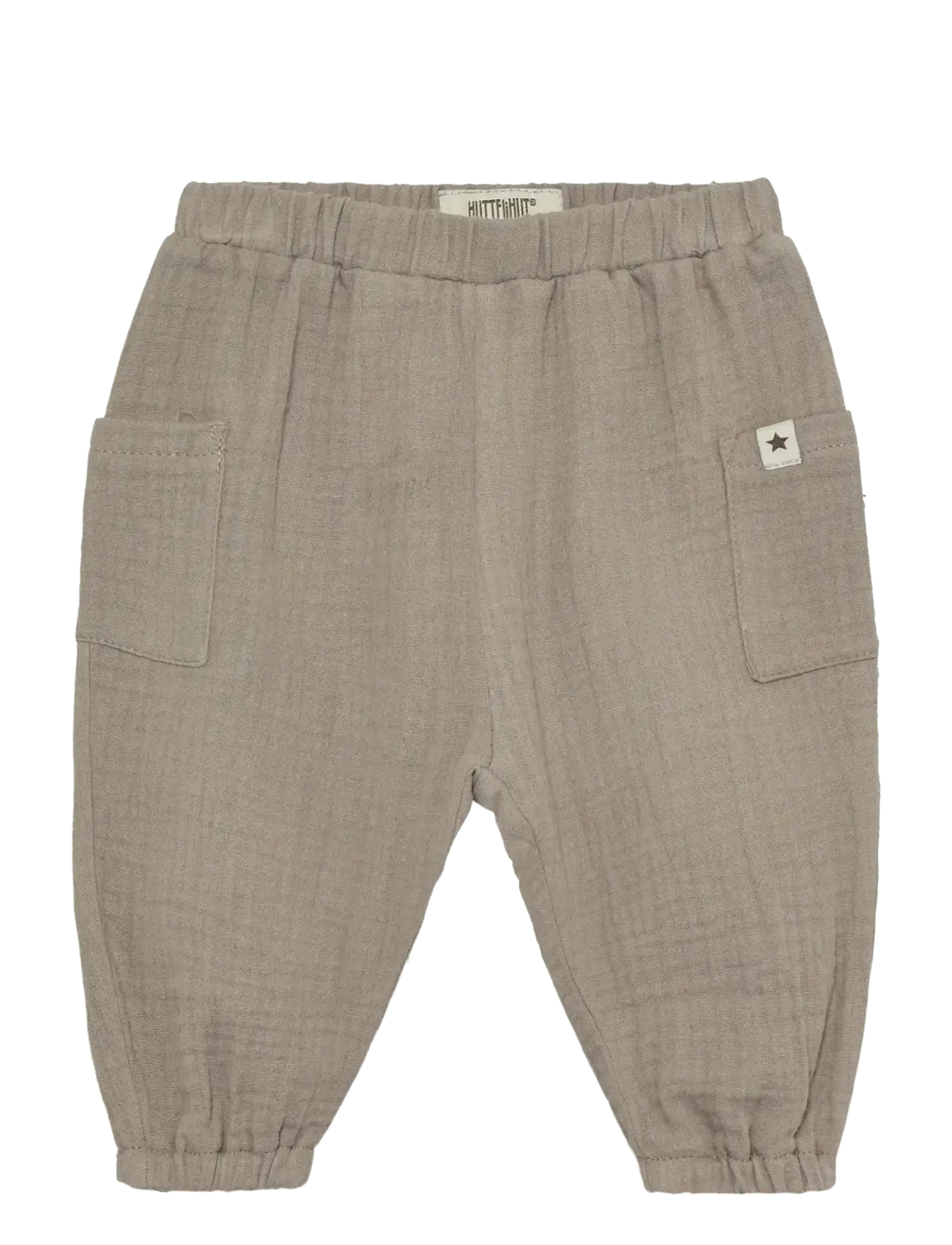 Huttelihut Pants Muslin - Hosen - MOON ROCK / beige