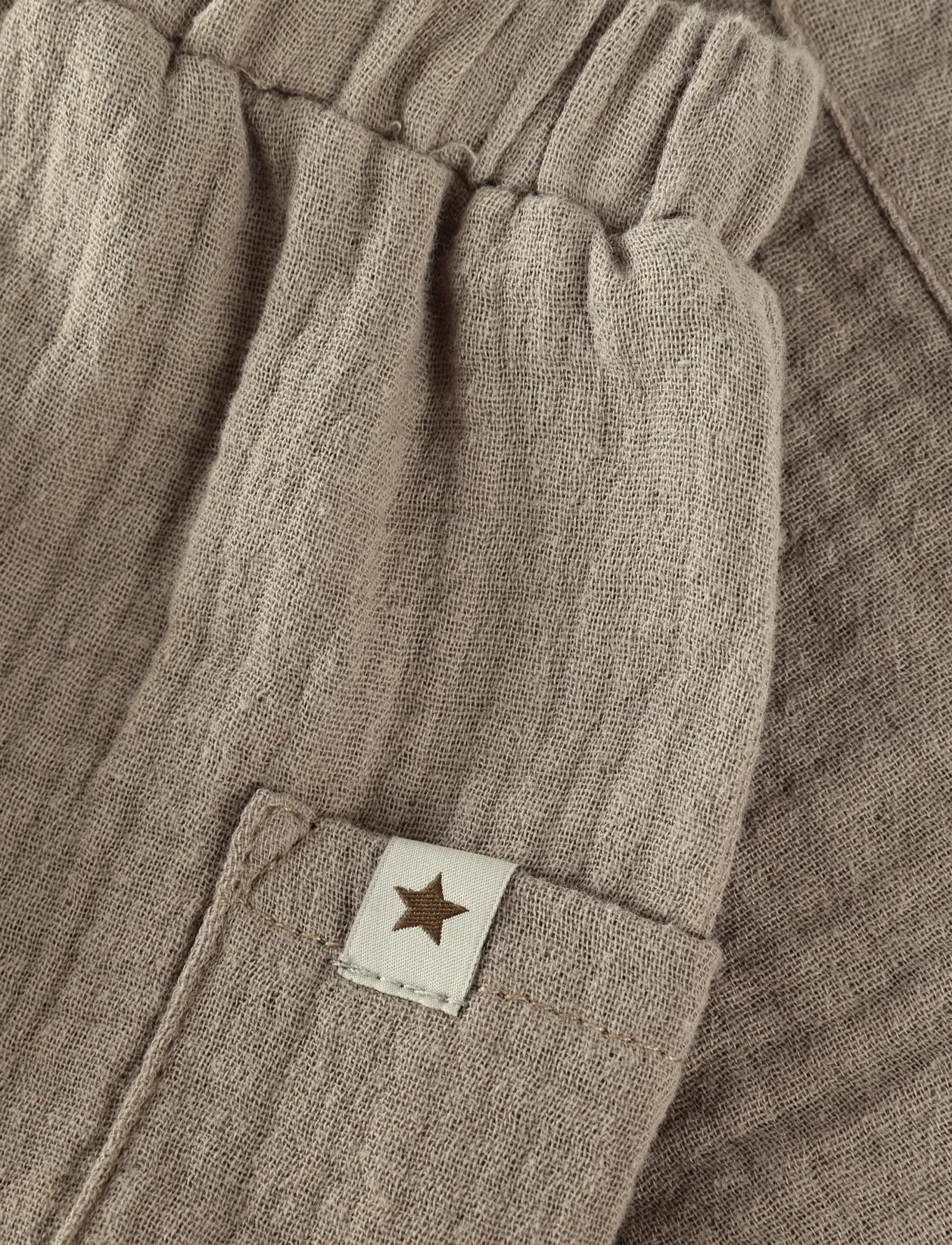Huttelihut - Pants Muslin - laveste priser - moon rock - 2