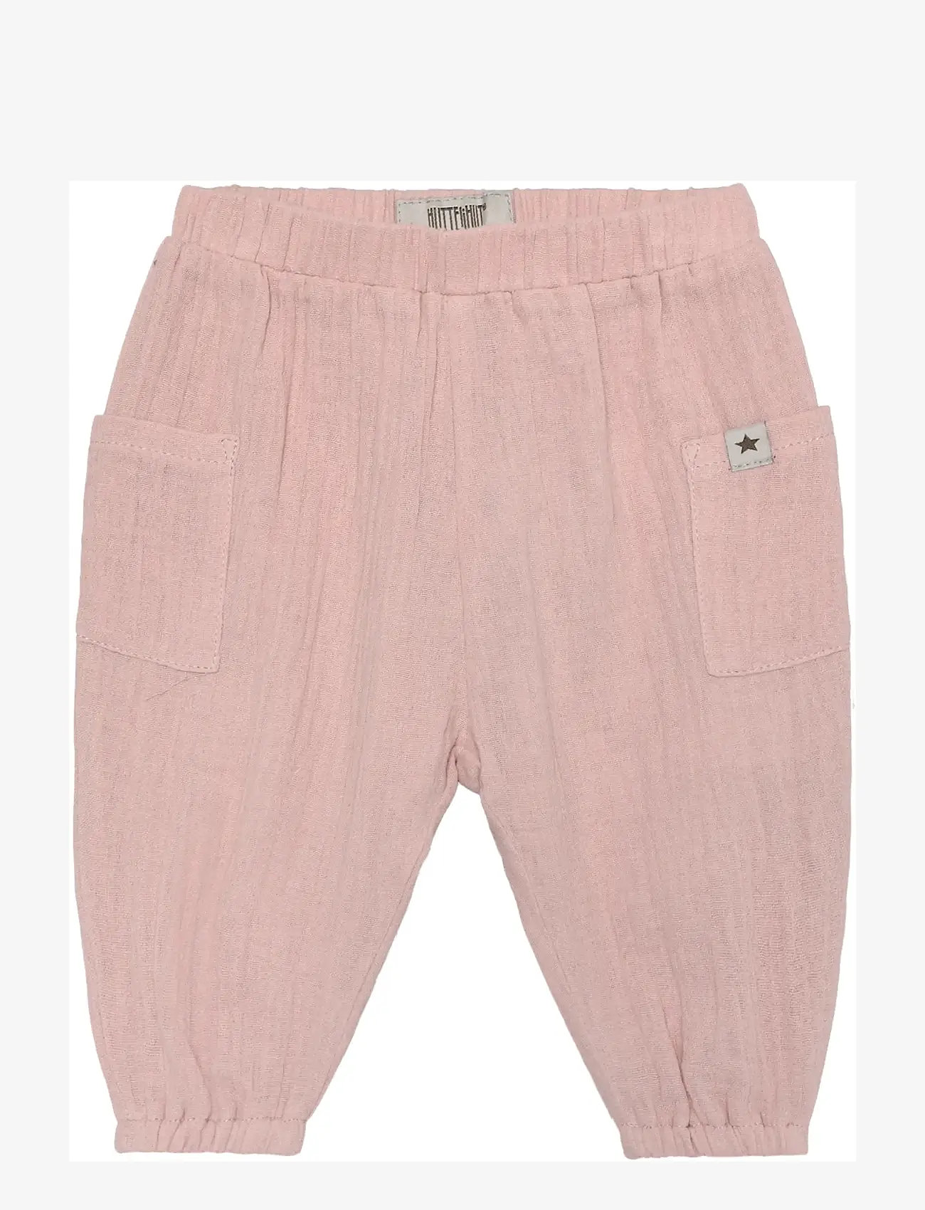 Huttelihut - Pants Muslin - babybukser - pale mauve - 0