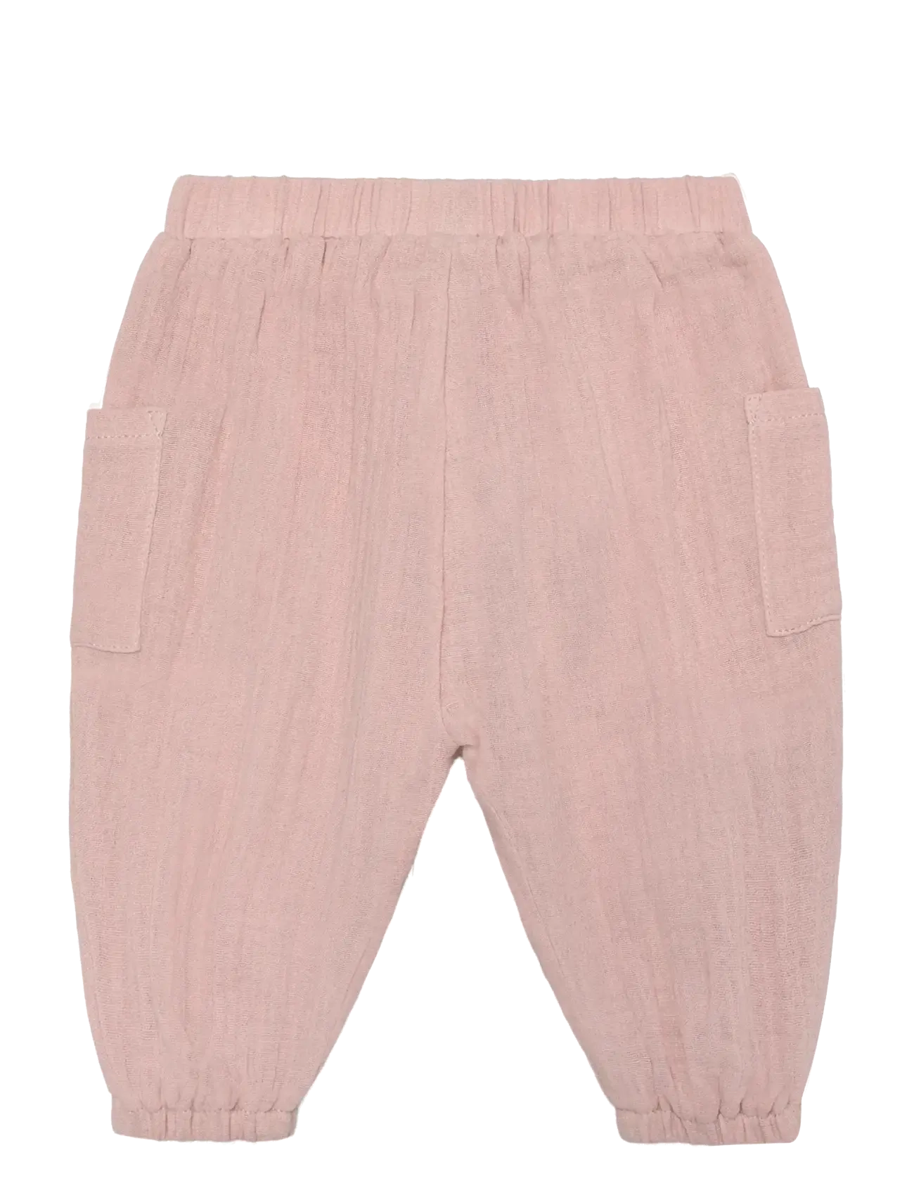 Huttelihut - Pants Muslin - babybukser - pale mauve - 1