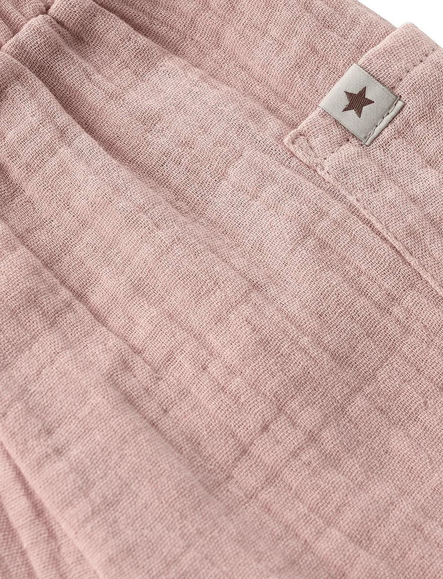 Huttelihut - Pants Muslin - beebipüksid - pale mauve - 2