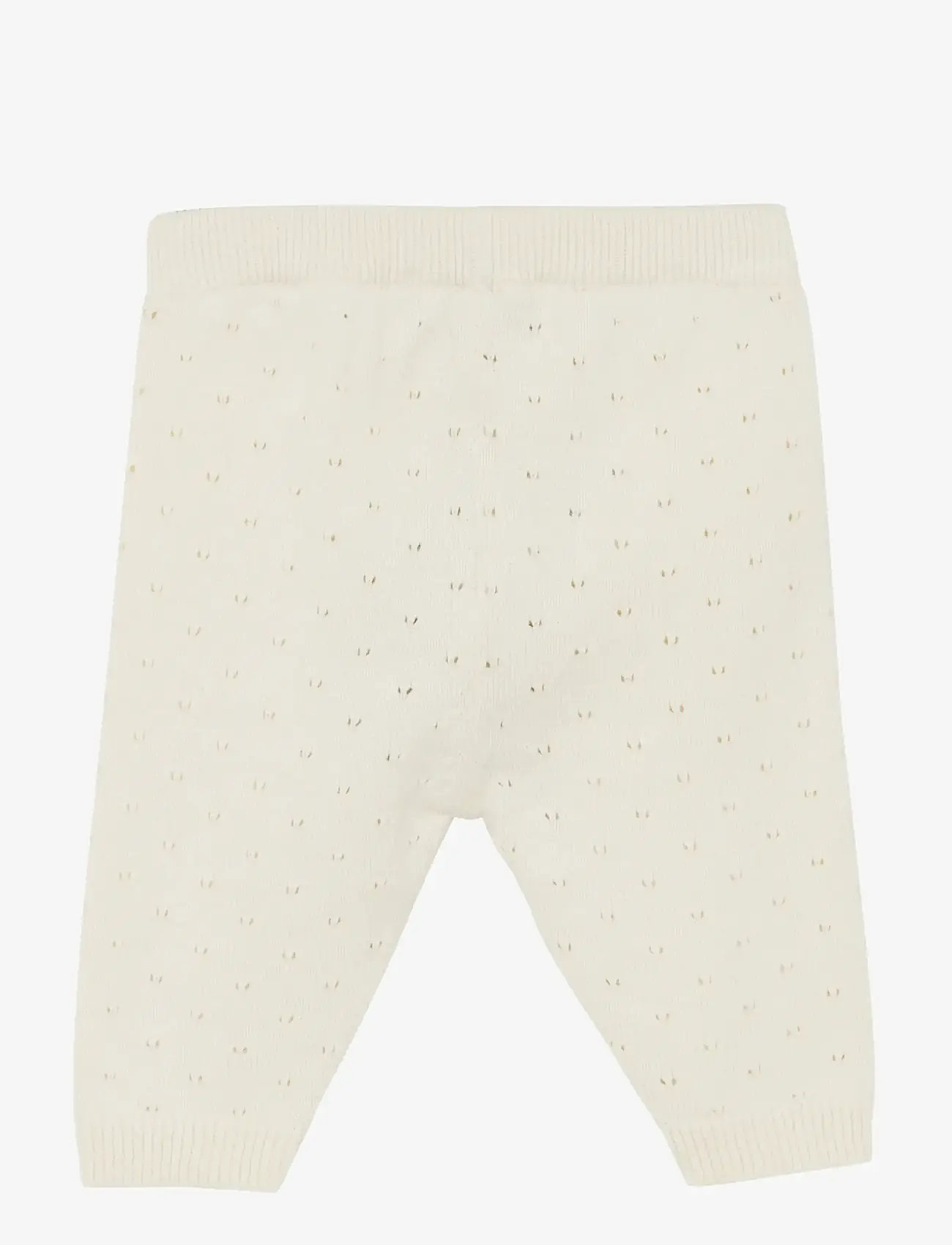 Huttelihut - Pants Knit - babybukser - antique white - 1