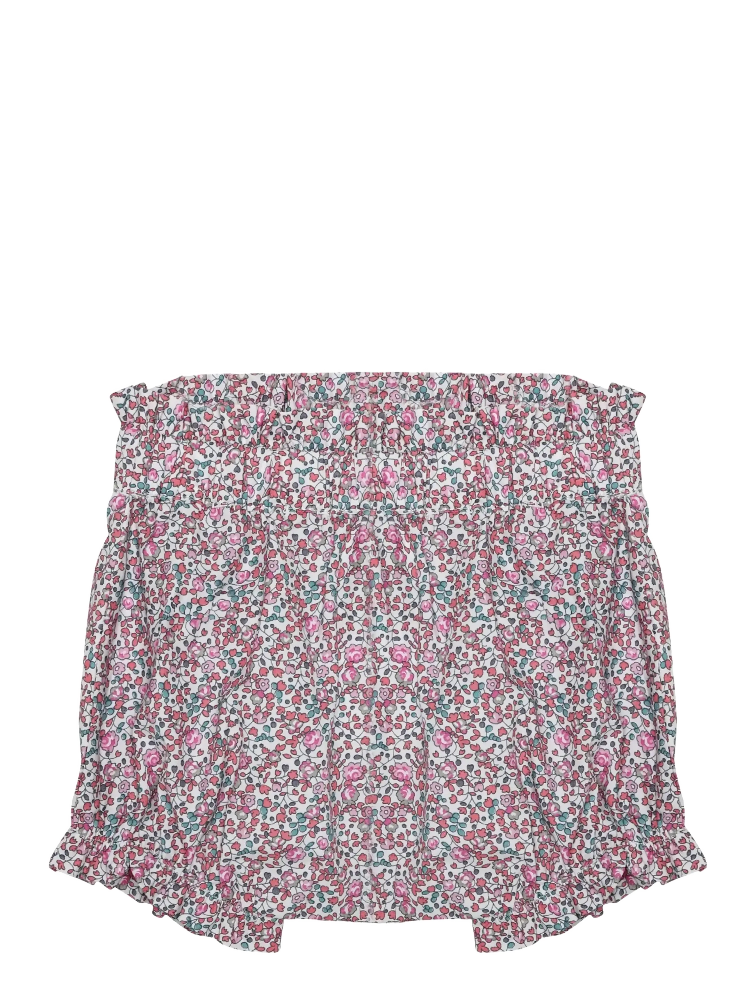 Huttelihut Bloomers in Liberty Fabric - Shorts - PLUMERIA / pink/rose