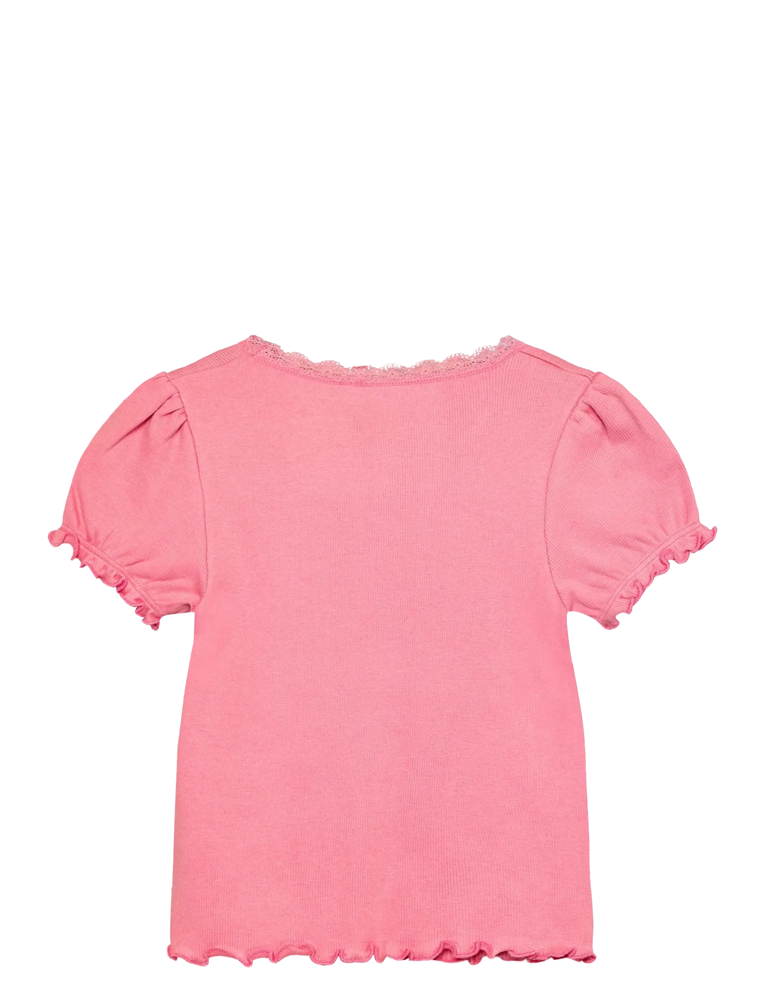Huttelihut - T-shirt SS Rib - korte mouwen - plumeria - 1