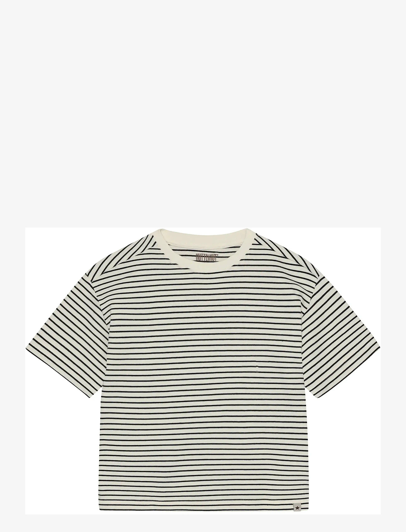 Huttelihut - T-shirt SS YD Stripe - kortærmede t-shirts - navy blazer - 0