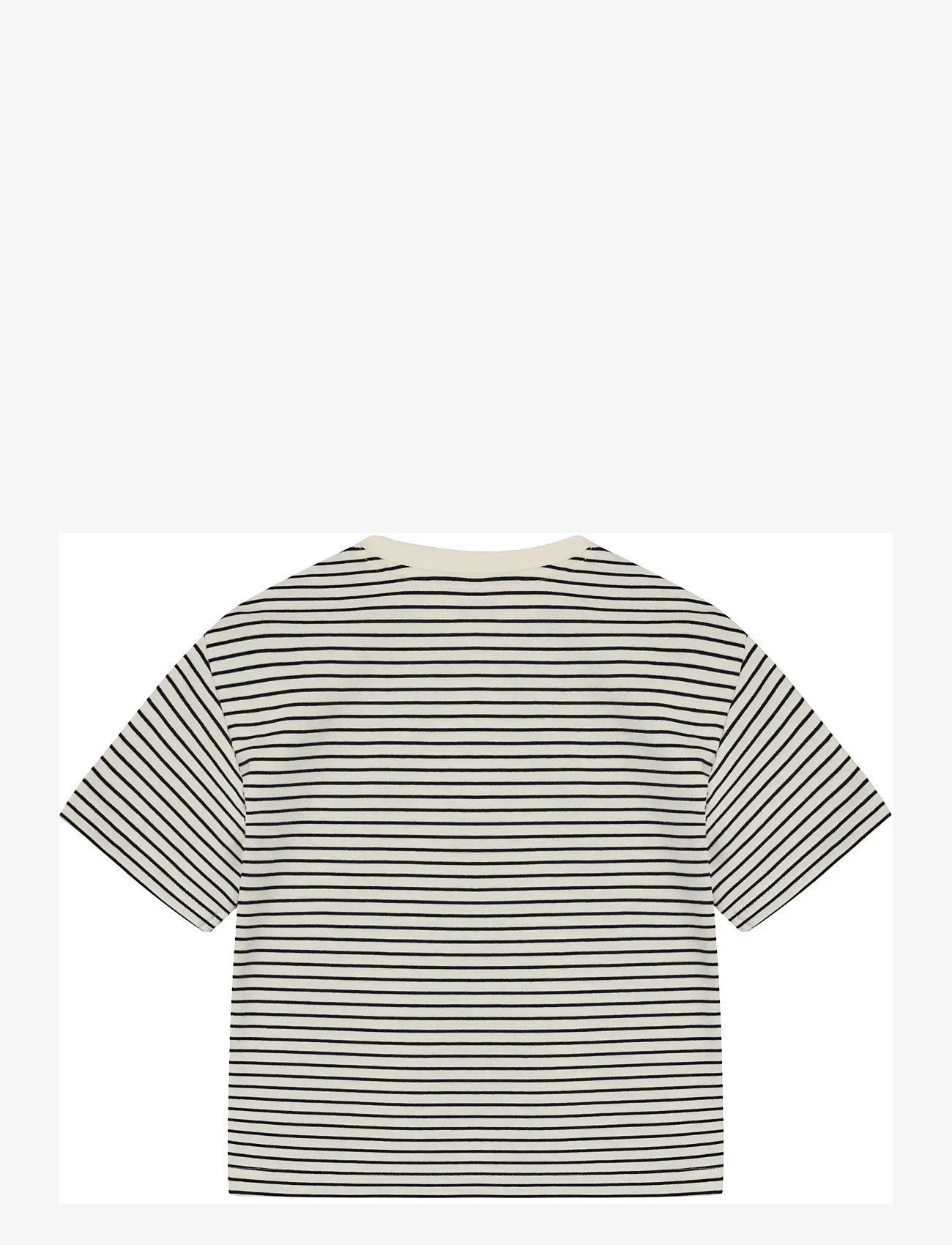 Huttelihut - T-shirt SS YD Stripe - kortærmede t-shirts - navy blazer - 1