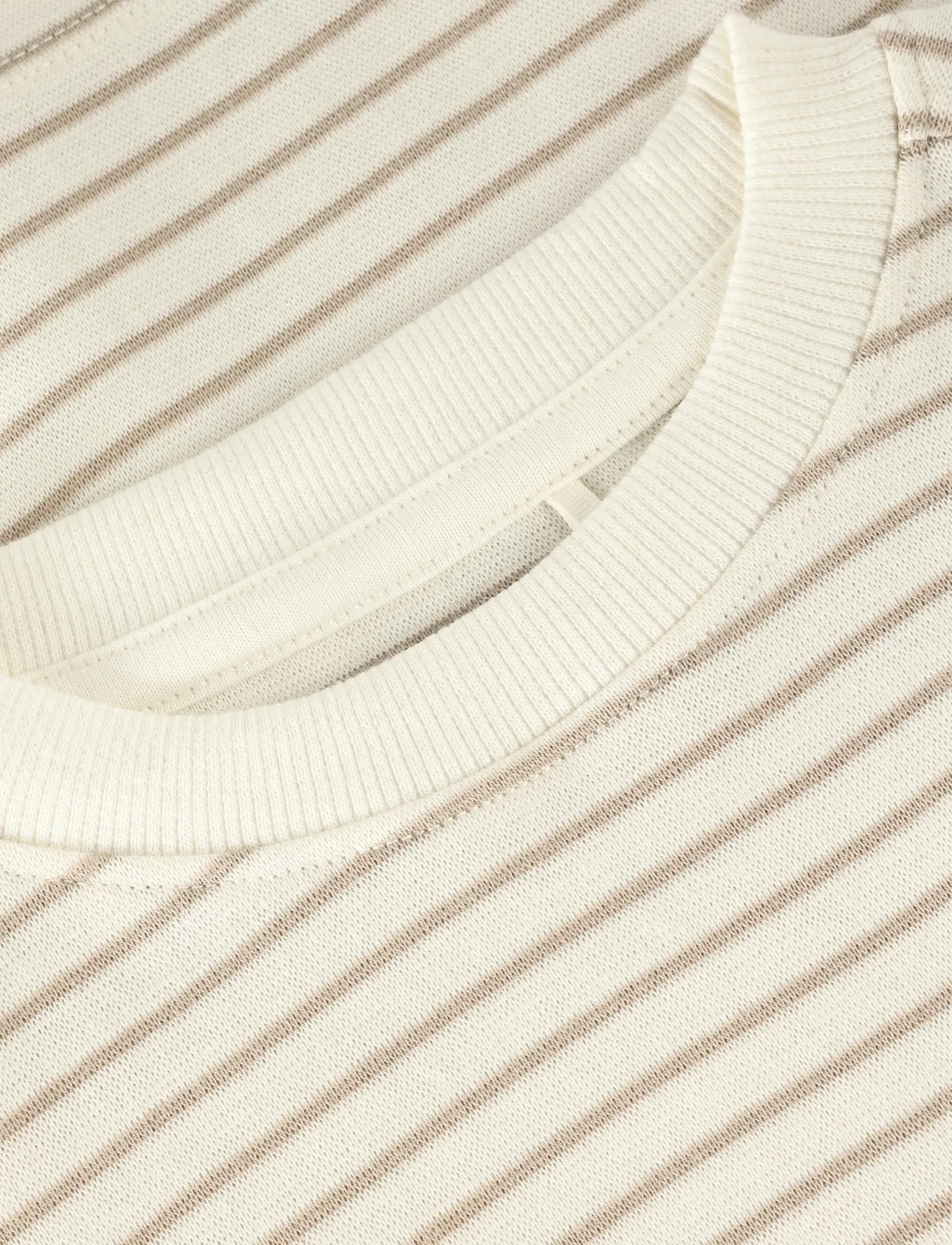 Huttelihut - T-shirt SS YD Stripe - lühikeste varrukatega t-särgid - white pepper - 2