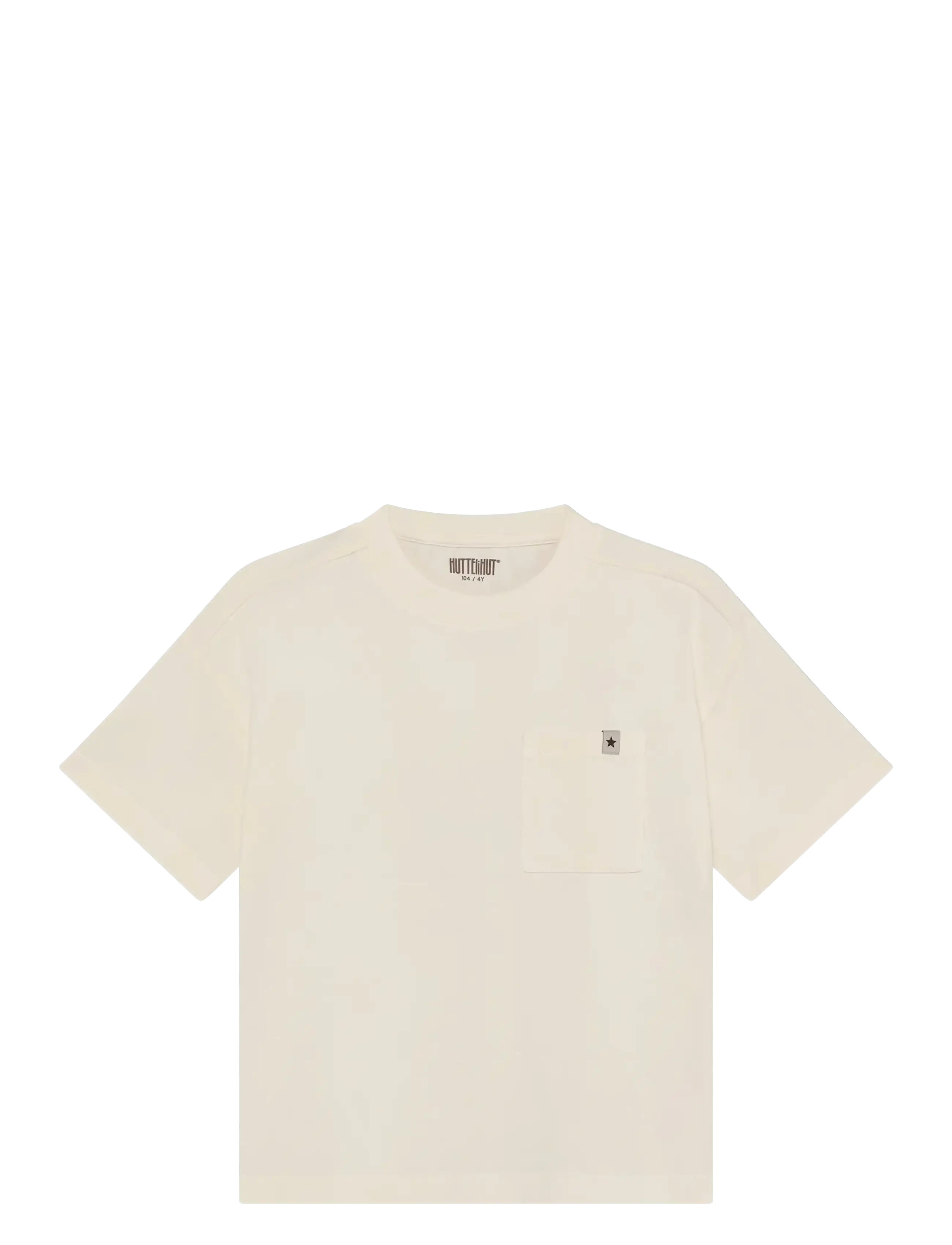 Huttelihut T-Shirt SS - 4 for 3 - ANTIQUE WHITE / cream