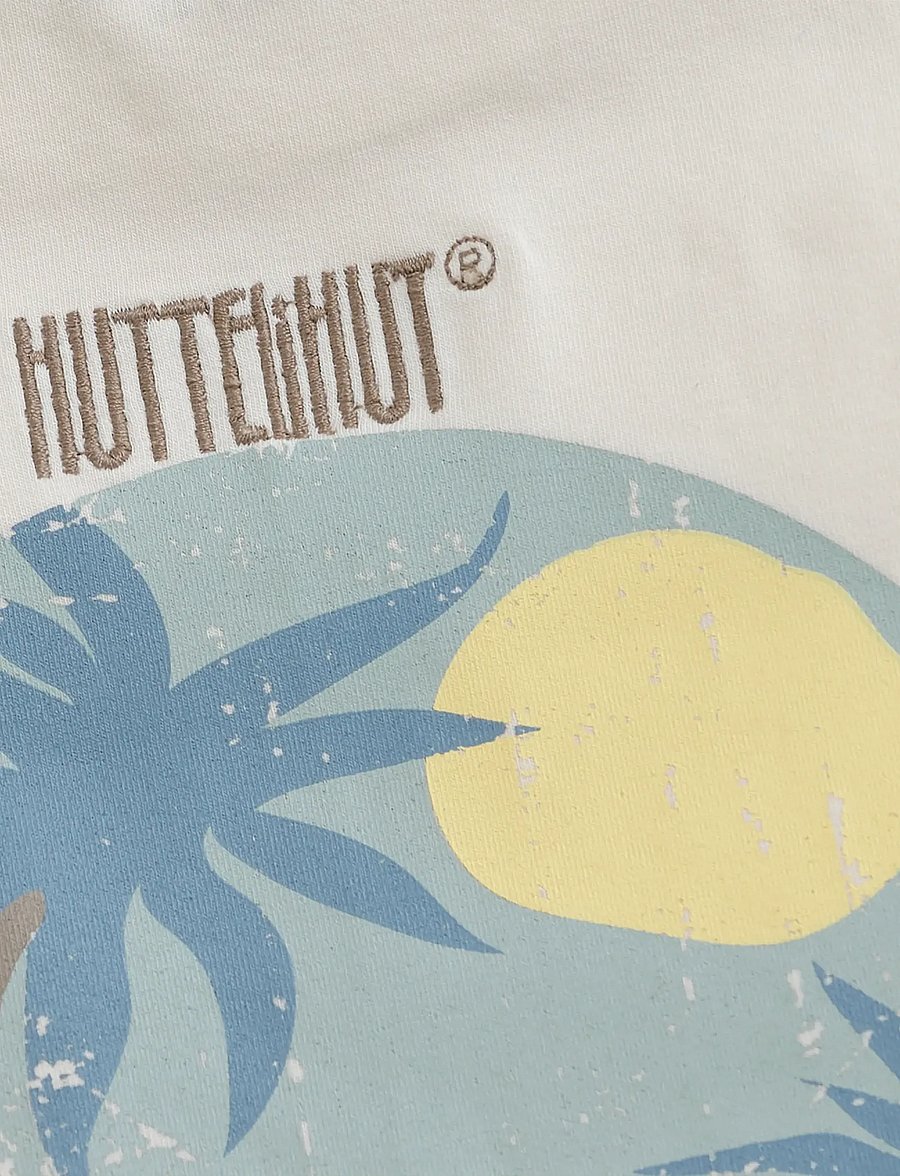 Huttelihut - T-Shirt SS - kortærmede t-shirts - antique white - 2