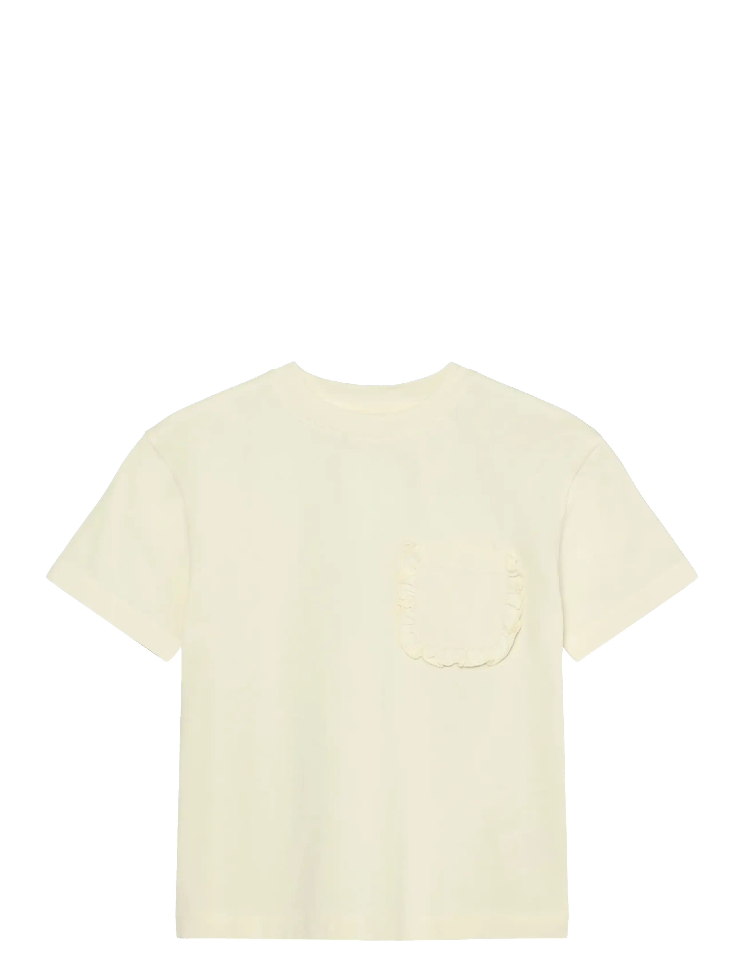 Huttelihut T-Shirt SS - Oberteile & T-Shirts - ANTIQUE WHITE / beige