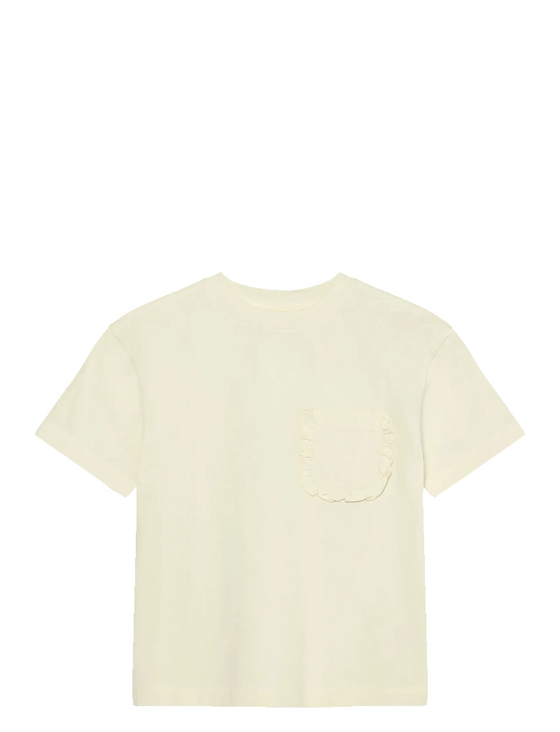 Huttelihut - T-Shirt SS - kortärmade t-shirts - antique white - 0