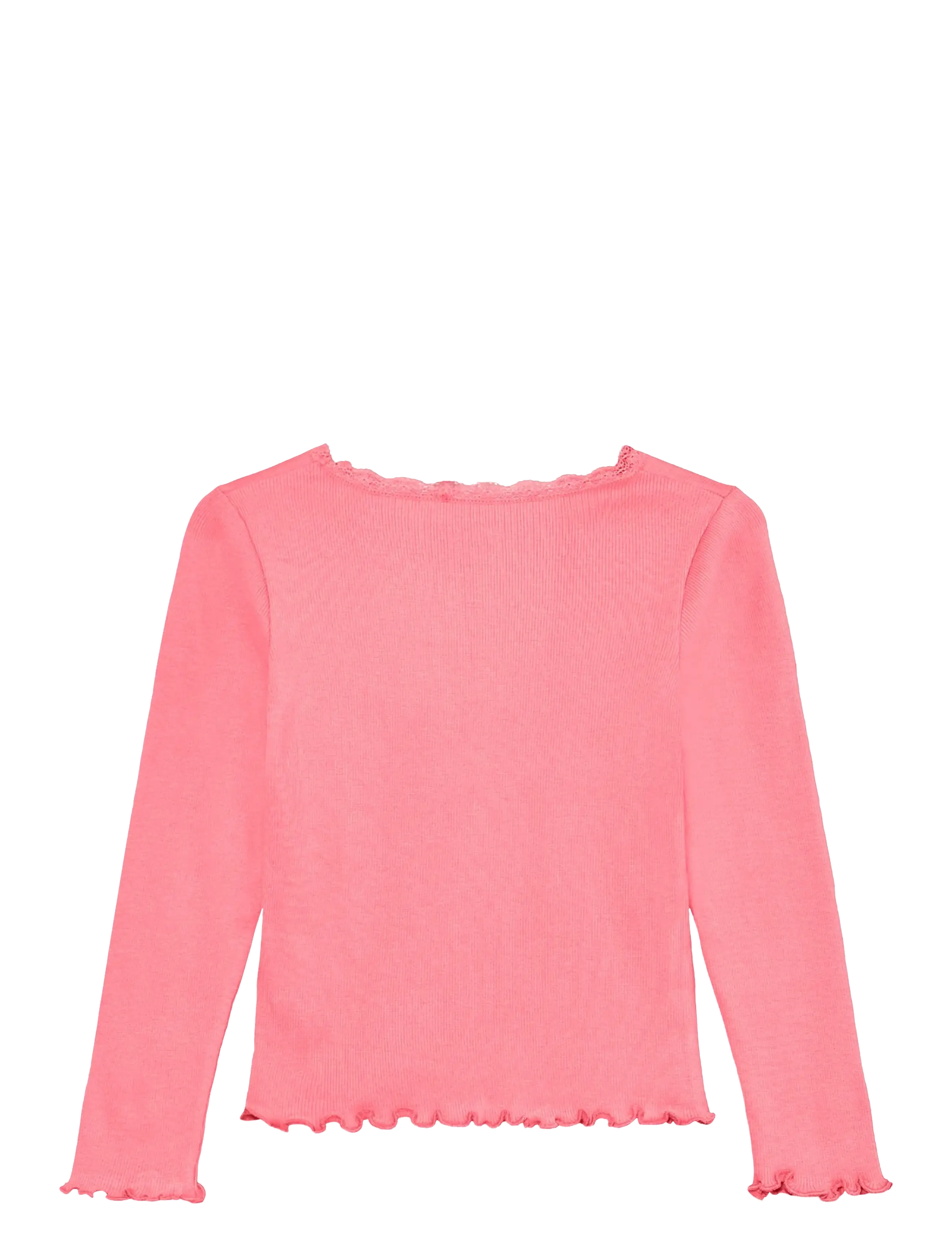 Huttelihut - T-shirt LS Rib - blouses & tunics - plumeria - 1