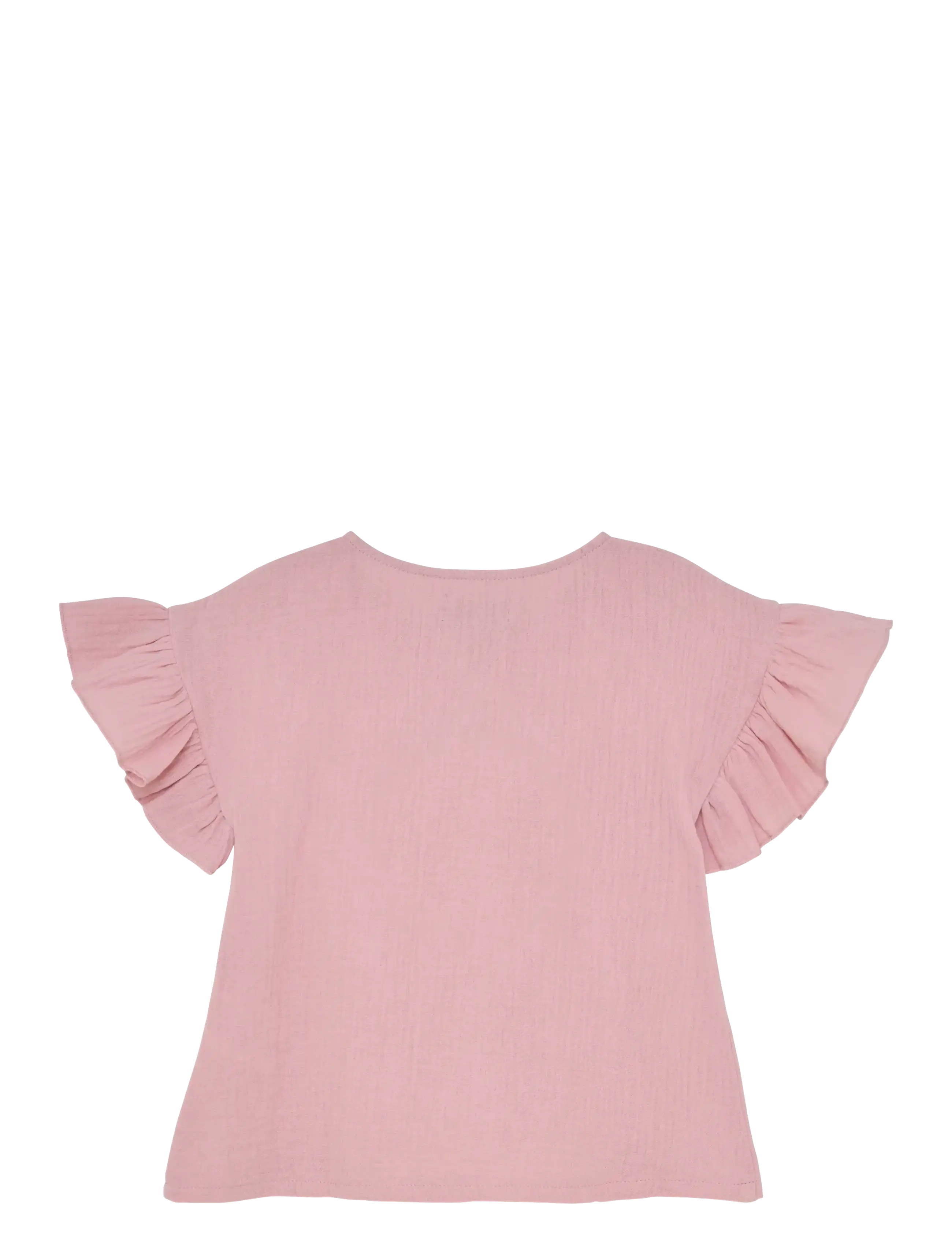 Huttelihut - Blouse SS Muslin - gode sommertilbud - pale mauve - 1