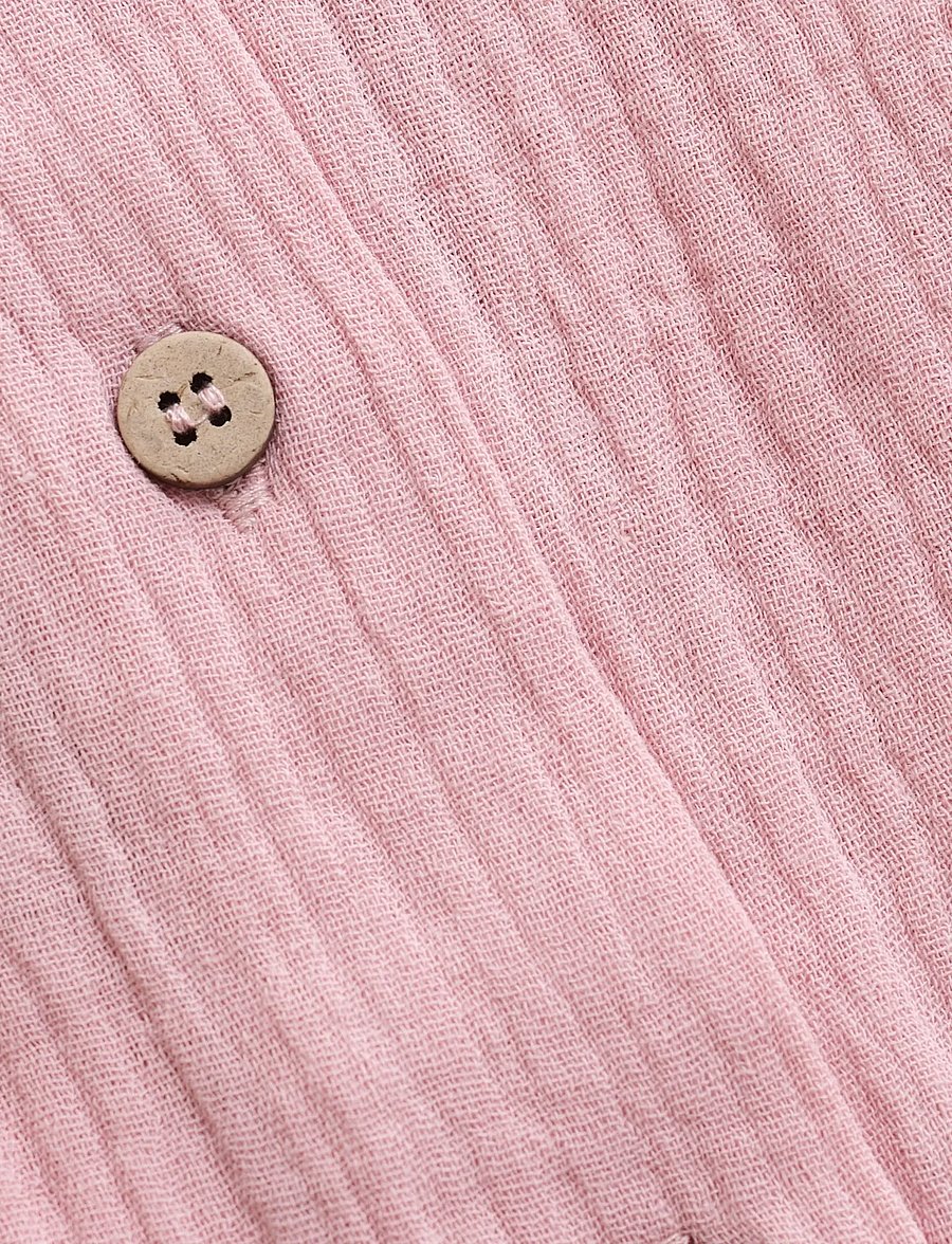 Huttelihut - Blouse SS Muslin - blouses & tunics - pale mauve - 2