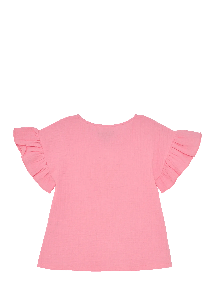 Huttelihut - Blouse SS Muslin - blusar & tunikor - plumeria - 1