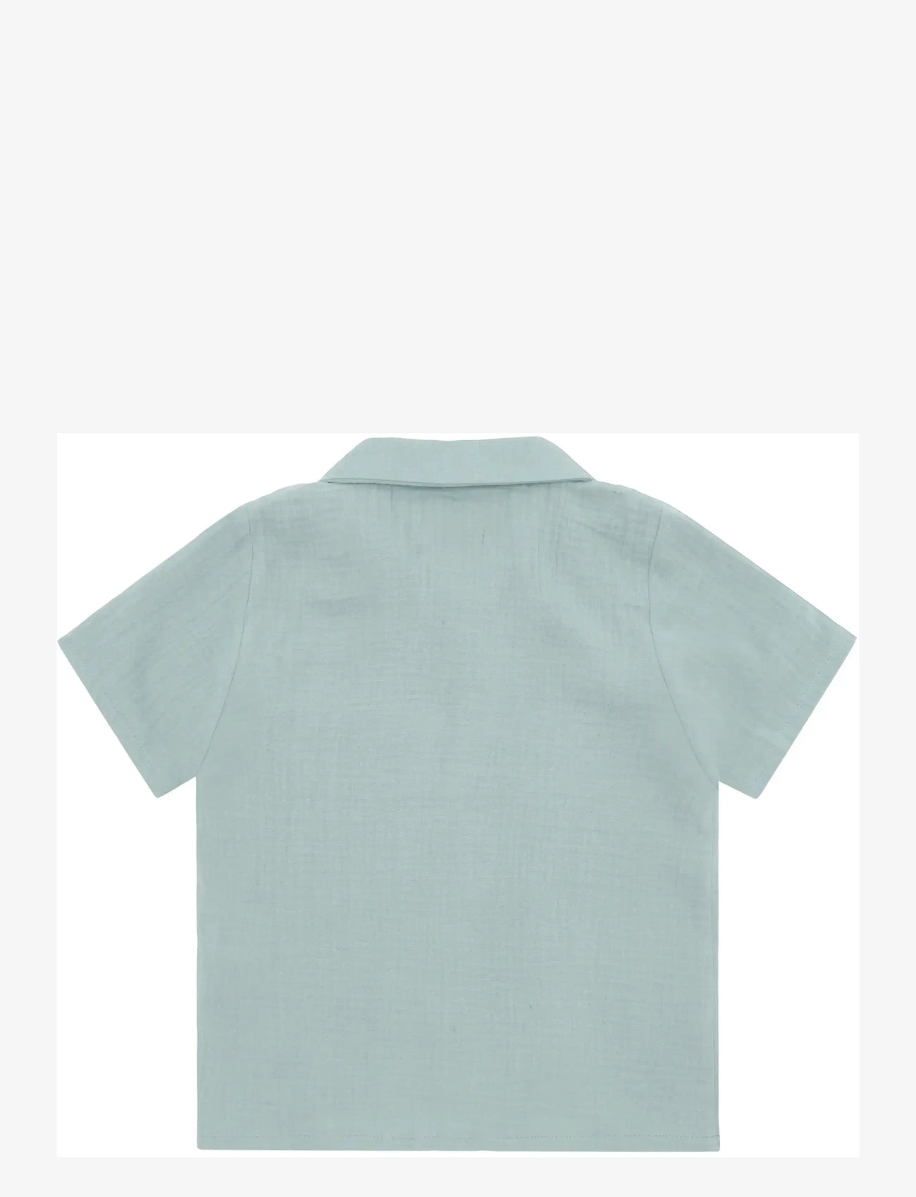 Huttelihut - Shirt SS Muslin - kurzärmlige hemden - gray mist - 1