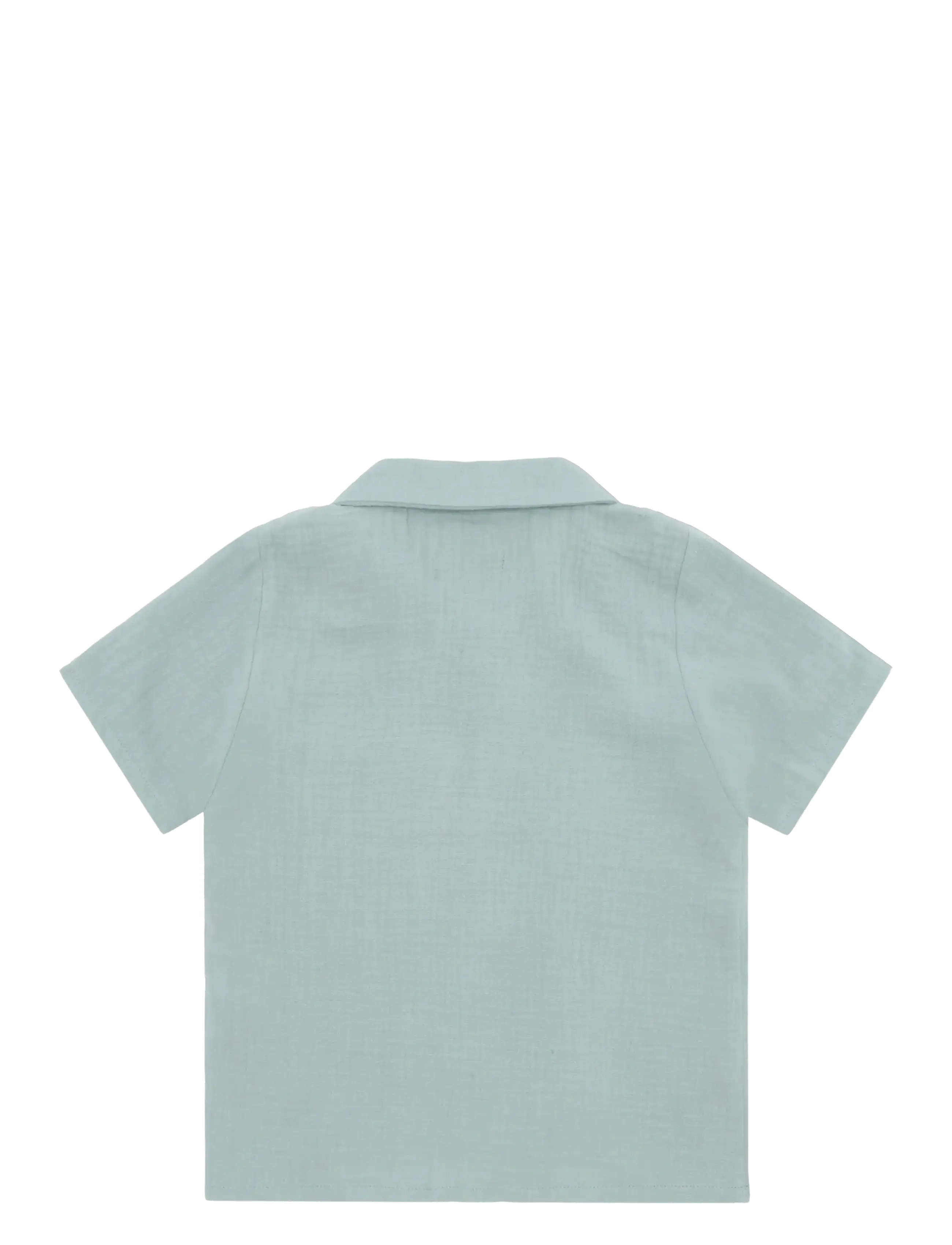 Huttelihut - Shirt SS Muslin - kortærmede skjorter - gray mist - 1